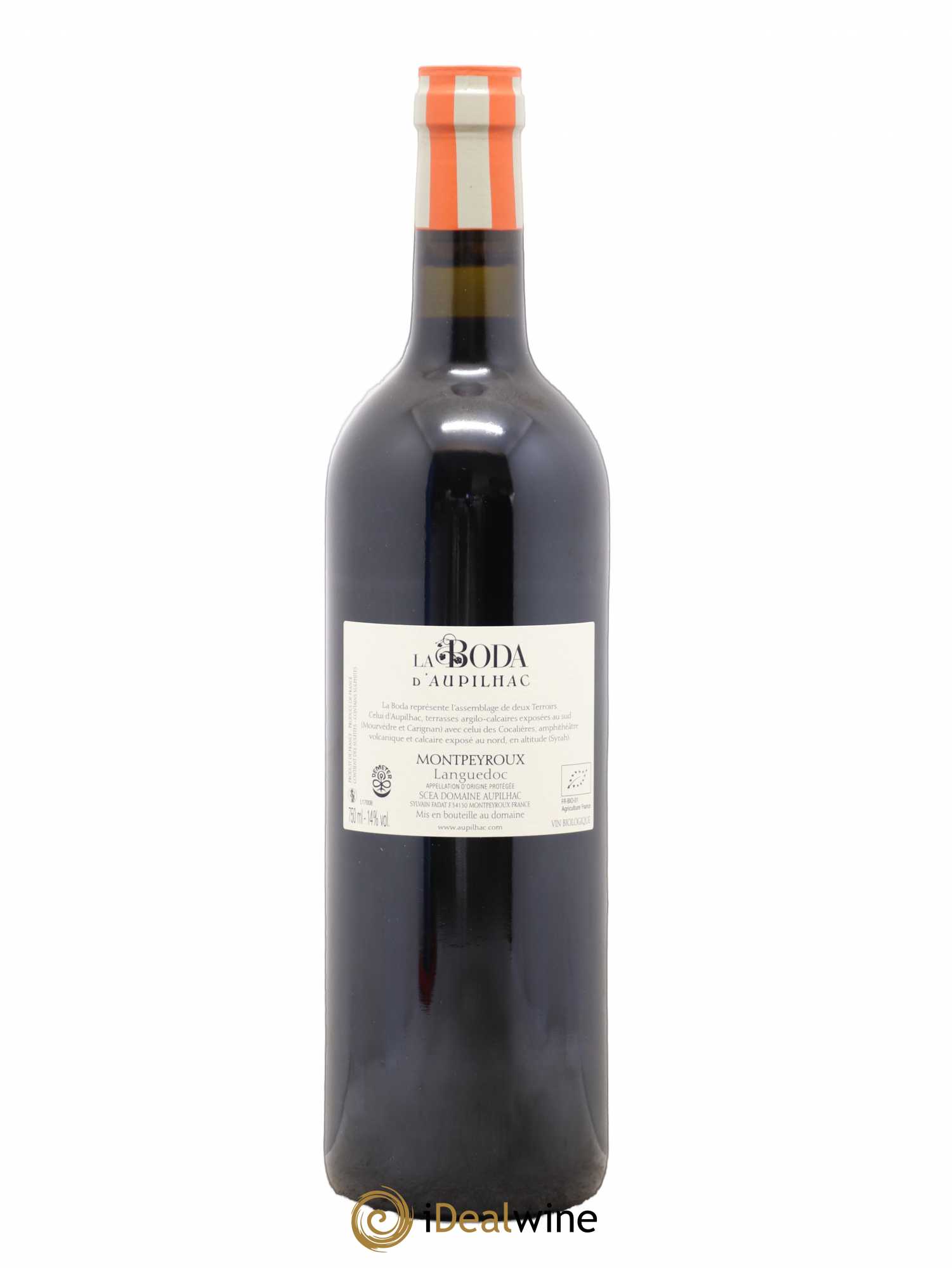 Languedoc Montpeyroux Aupilhac (Domaine d') La Boda Sylvain Fadat 2017 - Lot de 1 bouteille - 1