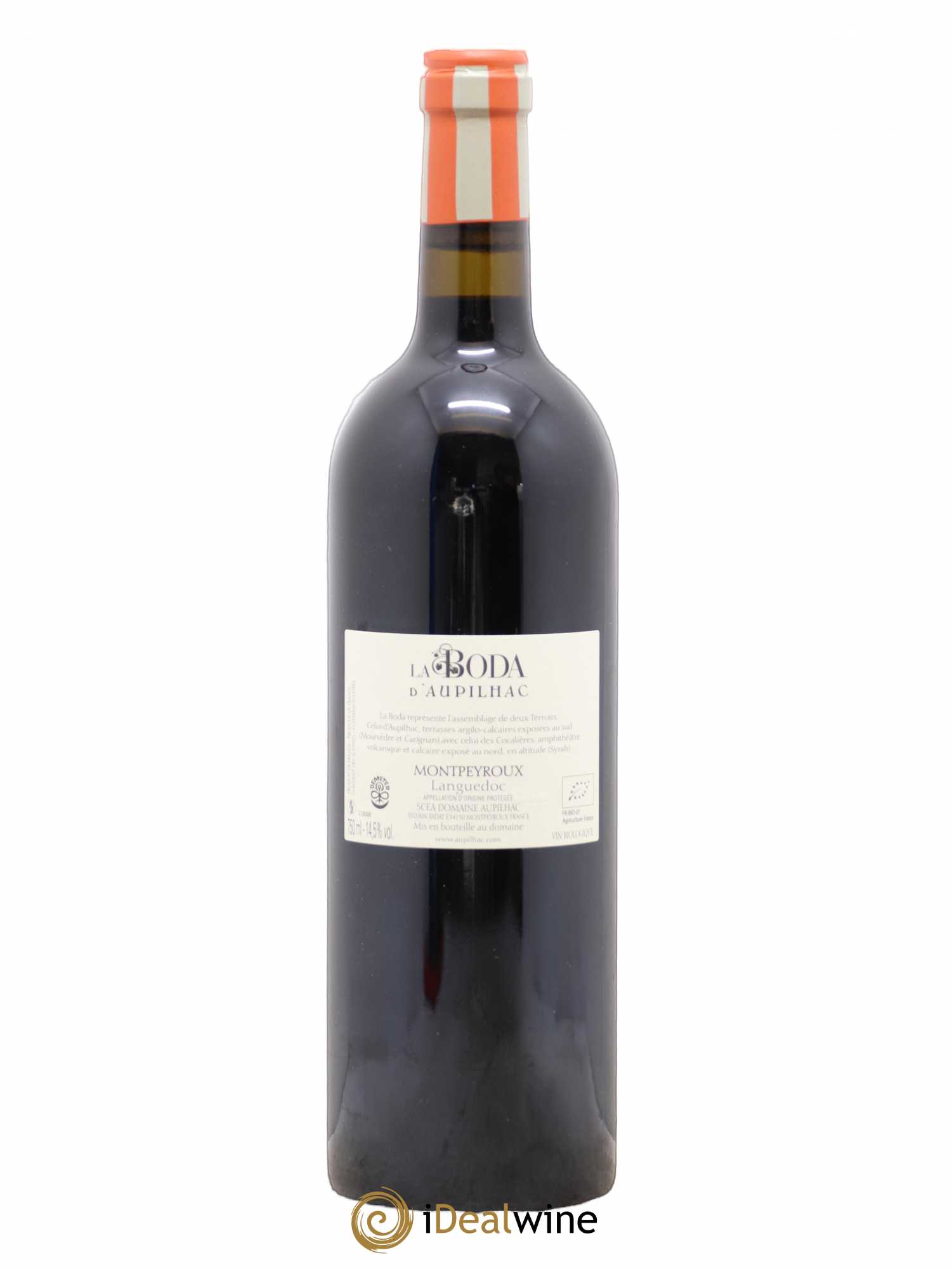 Languedoc Montpeyroux Aupilhac (Domaine d') La Boda Sylvain Fadat 2018 - Lot de 1 bouteille - 1