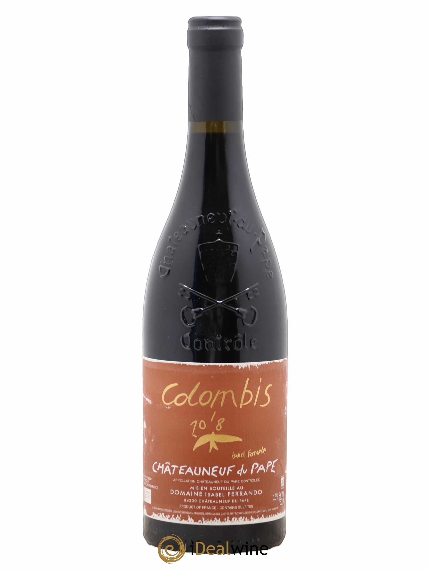 Châteauneuf-du-Pape Colombis Domaine Saint-Préfert 2018 - Lot de 1 bouteille - 0