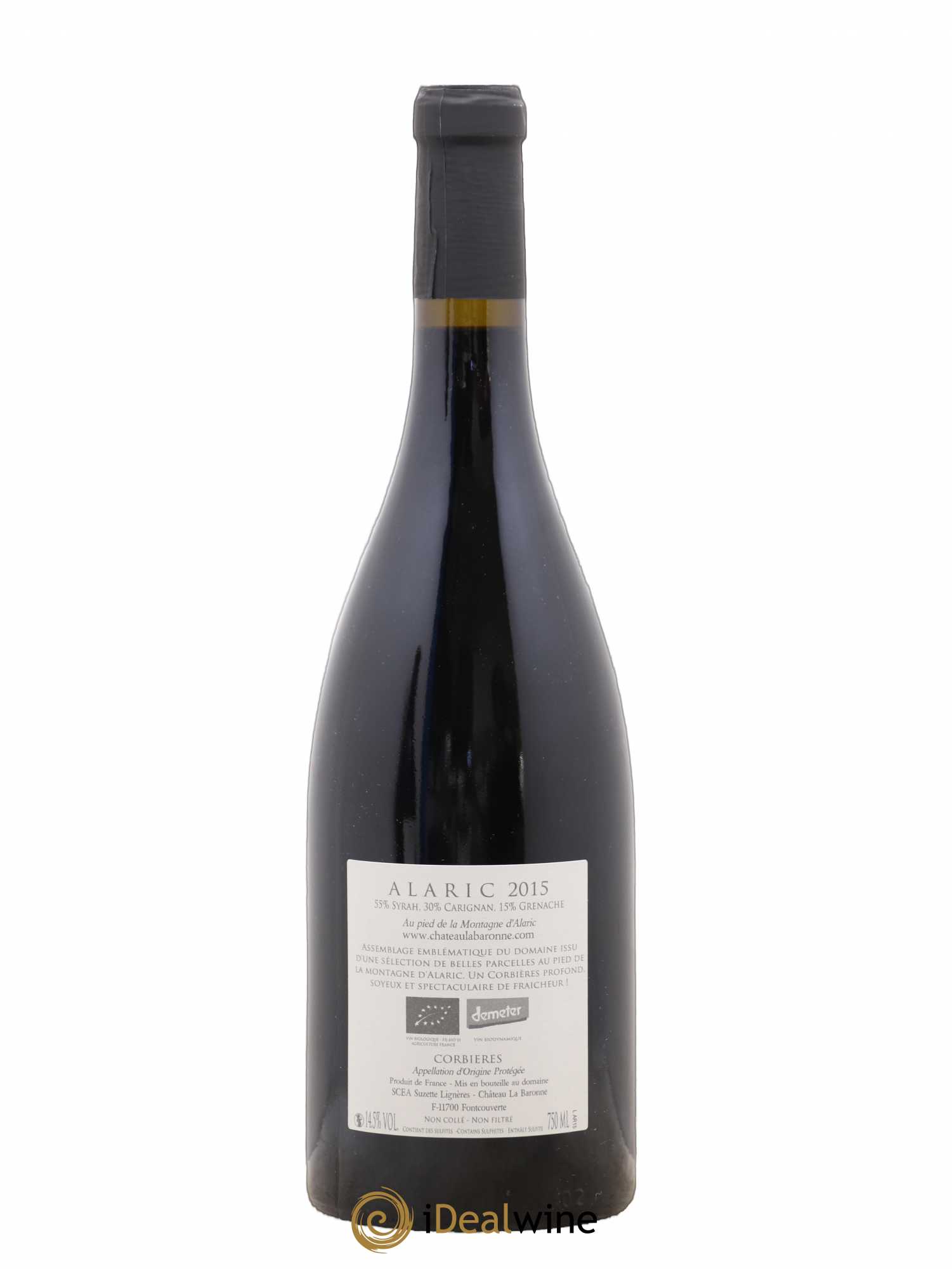 Corbières Château La Baronne Alaric 2015 - Posten von 1 Flasche - 1