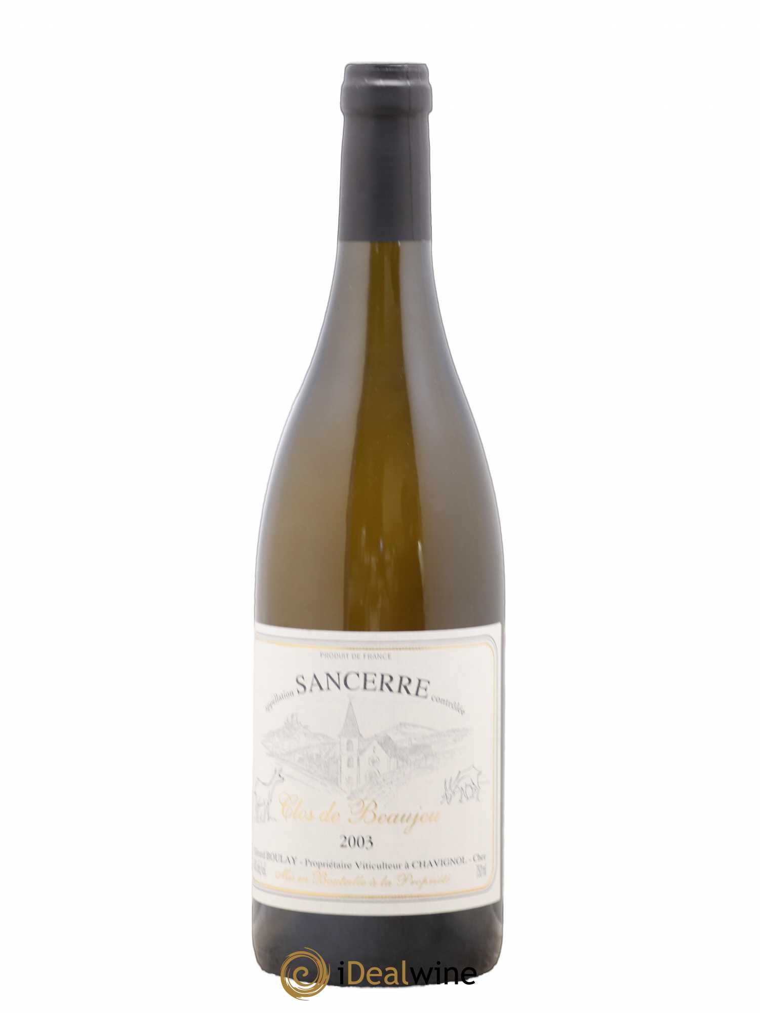 Sancerre Clos de Beaujeu Gérard Boulay 2003 - Lot de 1 bouteille - 0