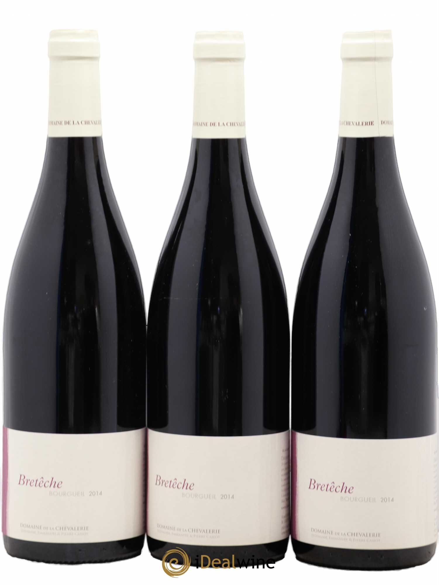 Bourgueil Bretêche Domaine de la Chevalerie (sans prix de réserve) 2014 - Lot de 3 bouteilles - 0