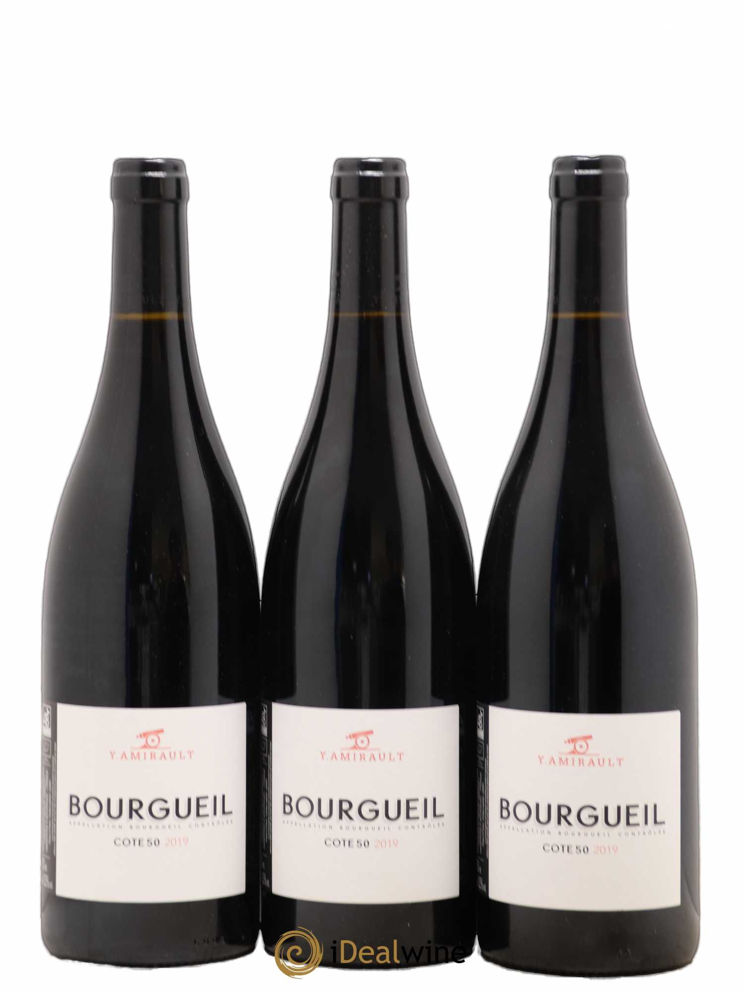 Bourgueil Cote 50 Yannick Amirault (sans prix de réserve) 2019 - Posten von 3 Flaschen - 0