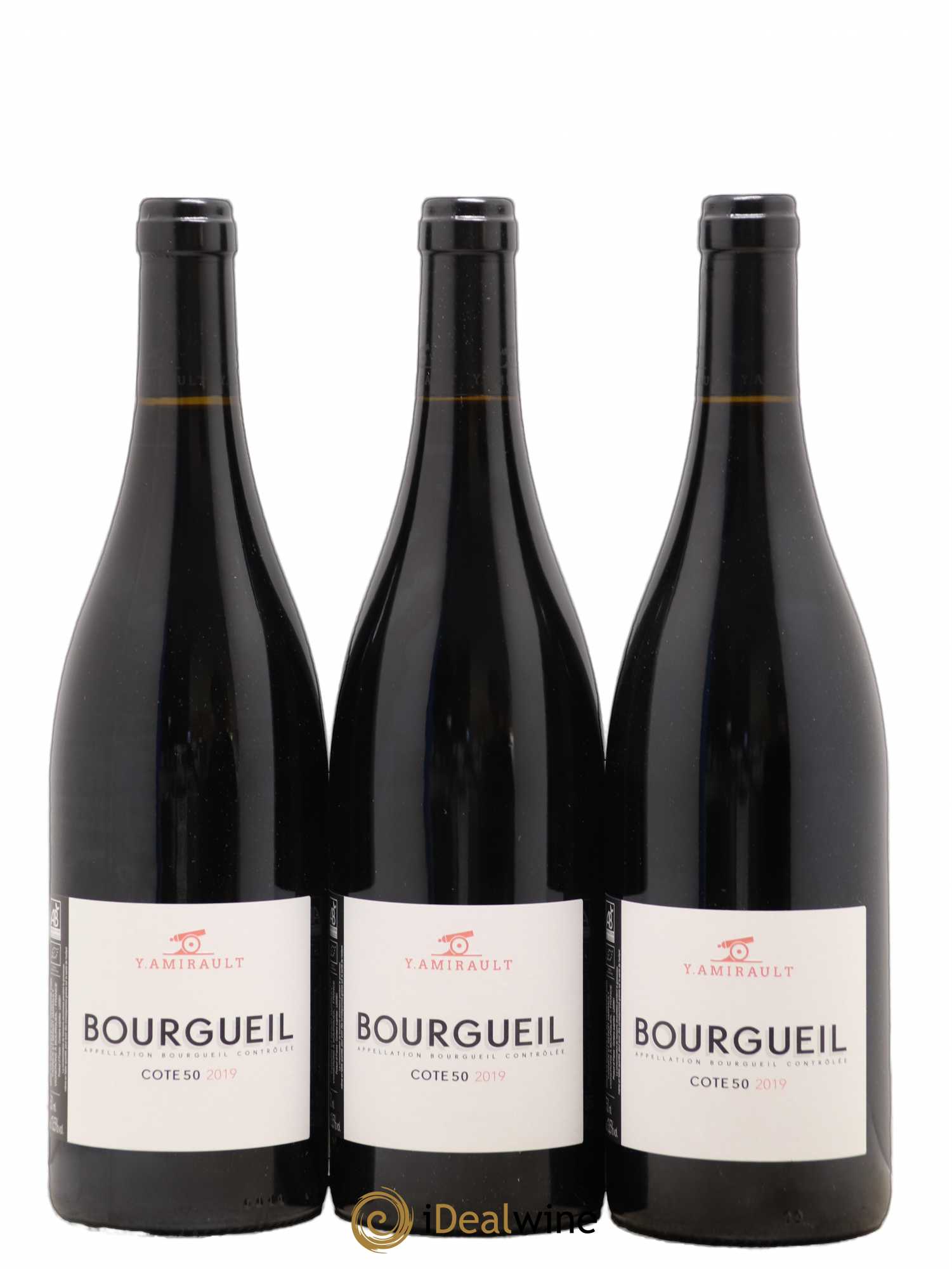 Bourgueil Cote 50 Yannick Amirault (sans prix de réserve) 2019 - Posten von 3 Flaschen - 0