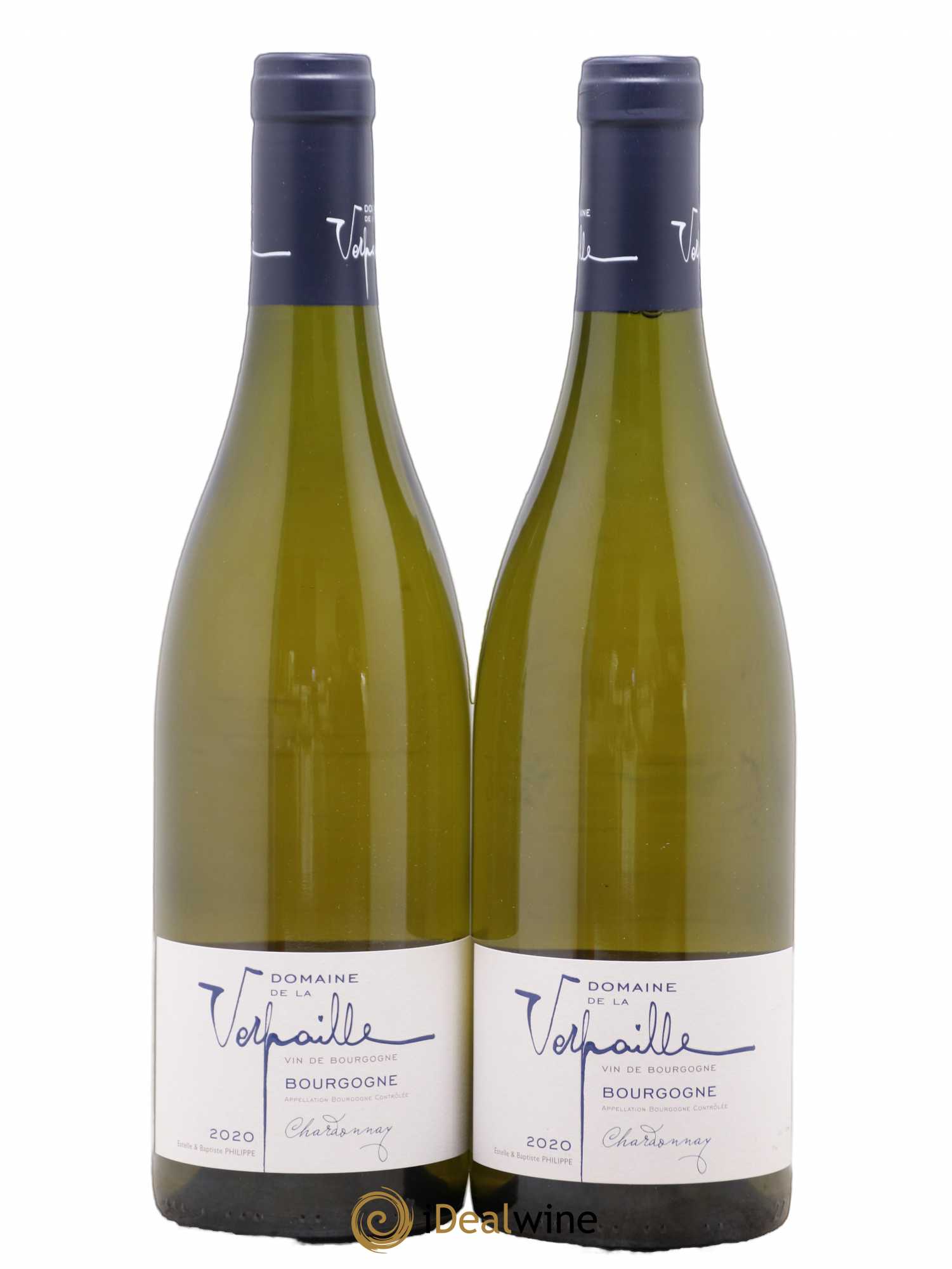 Bourgogne Chardonnay Domaine De La Verpaille (sans prix de réserve) 2020 - Posten von 2 Flaschen - 0