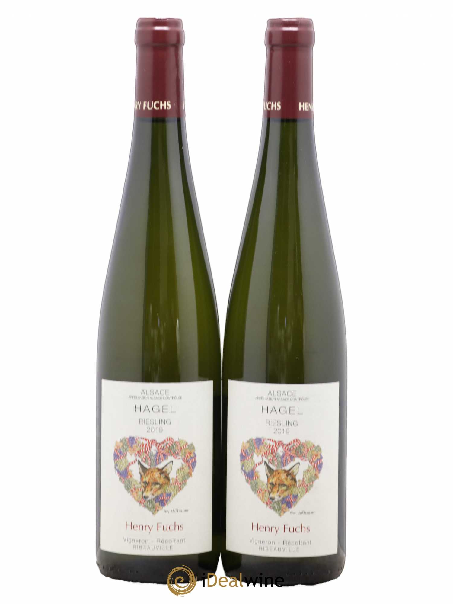 Riesling Henry Fuchs Hagel 2019 - Posten von 2 Flaschen - 0