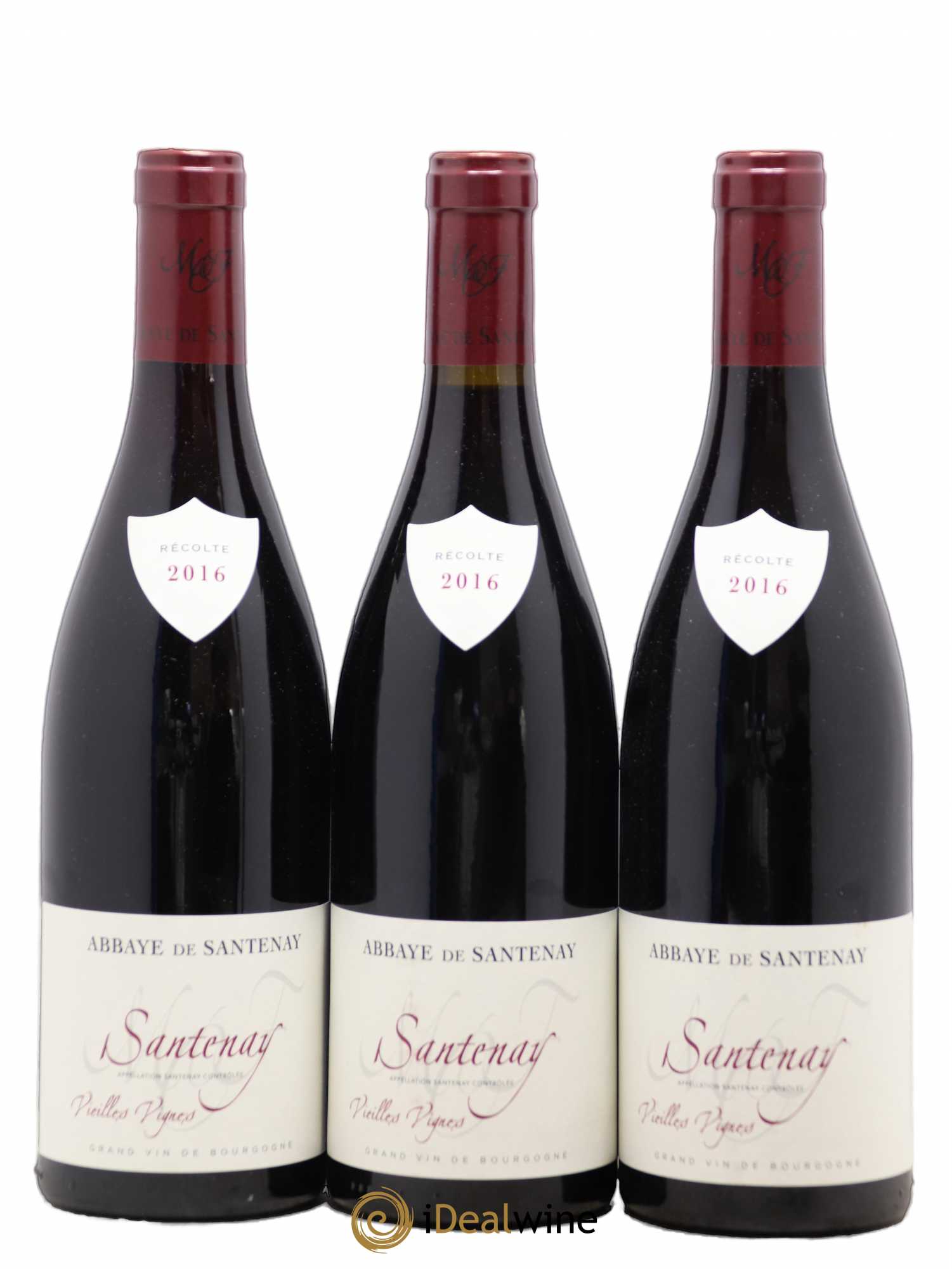 Santenay Vieilles vignes Abbaye de Santenay 2016 - Posten von 3 Flaschen - 0