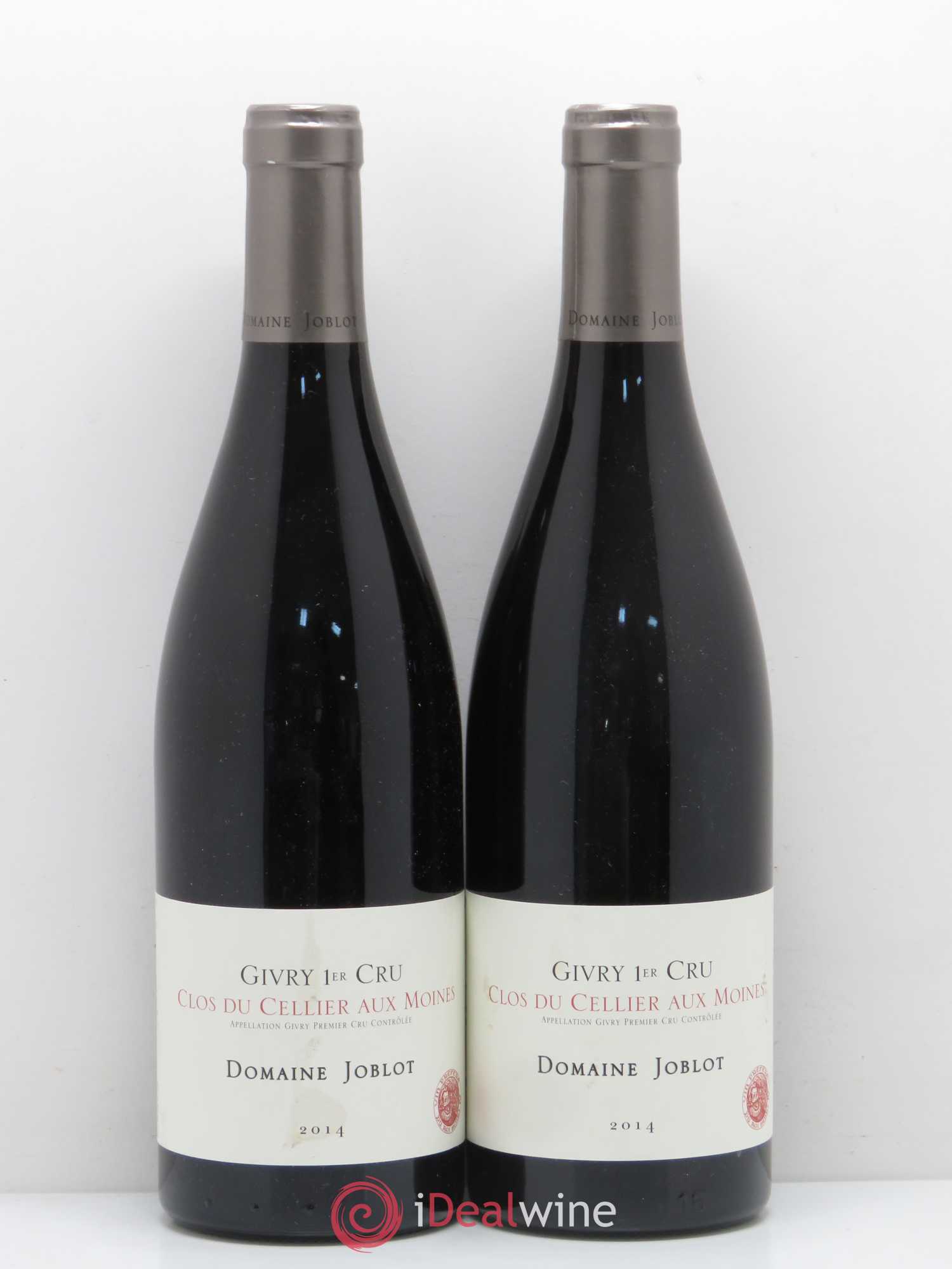 Givry 1er Cru Clos du Cellier aux Moines Joblot (Domaine) 2014 - Lot de 2 bouteilles - 0