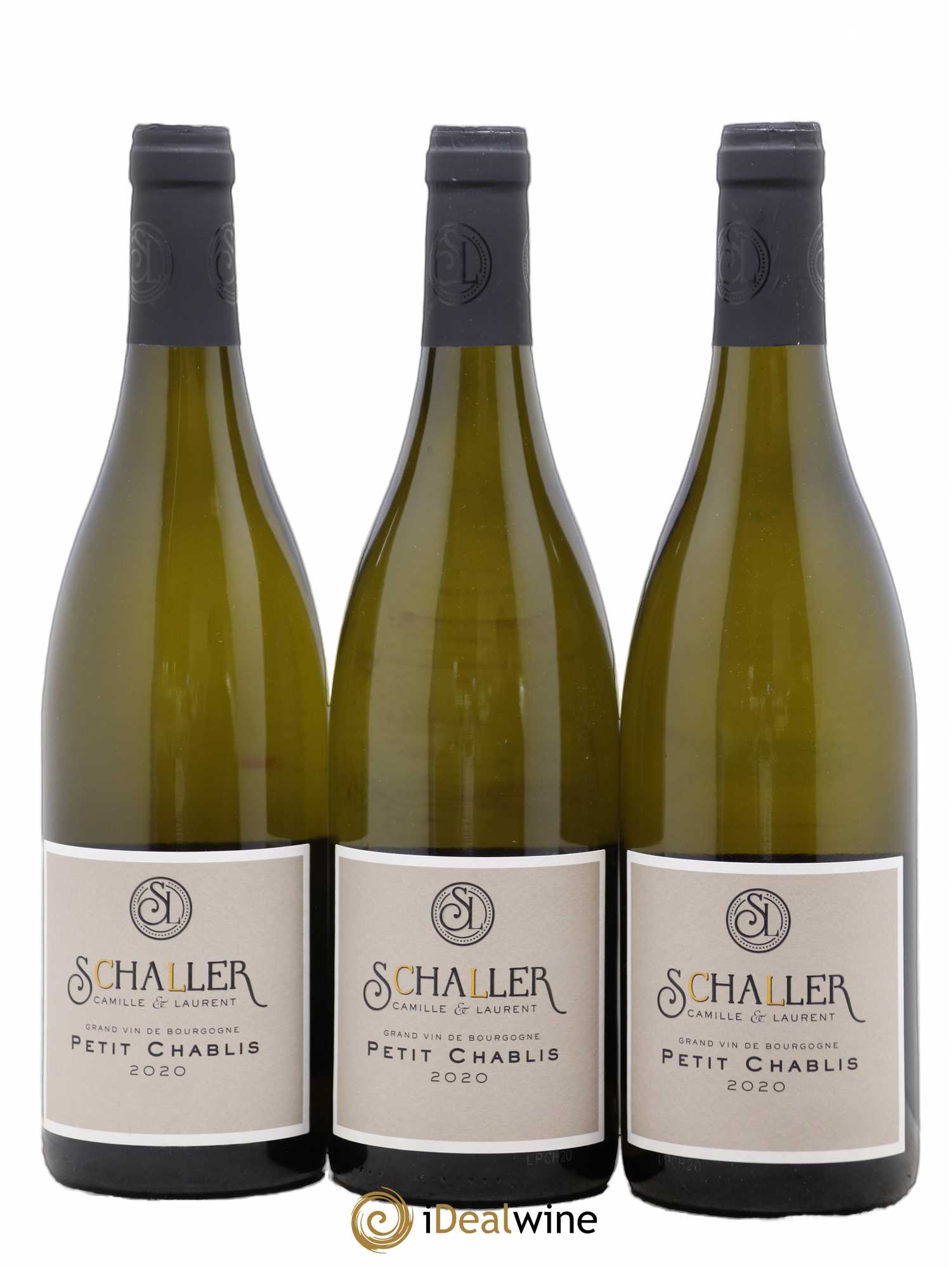 Chablis Camille Et Laurent Schaller (sans prix de réserve) 2020 - Posten von 3 Flaschen - 0