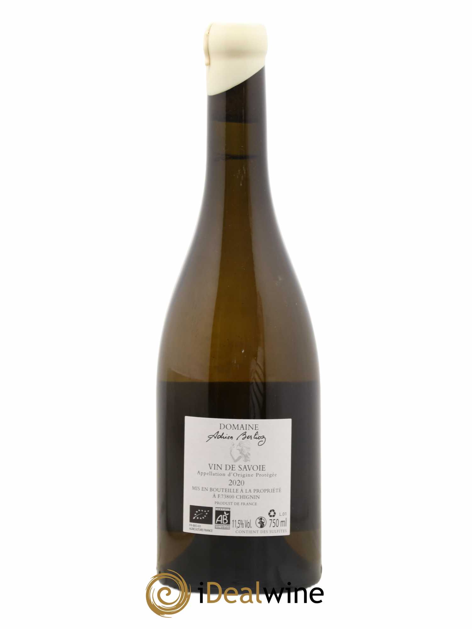 Vin de Savoie La Cuvée des Gueux Adrien Berlioz 2020 - Lot de 1 bouteille - 1