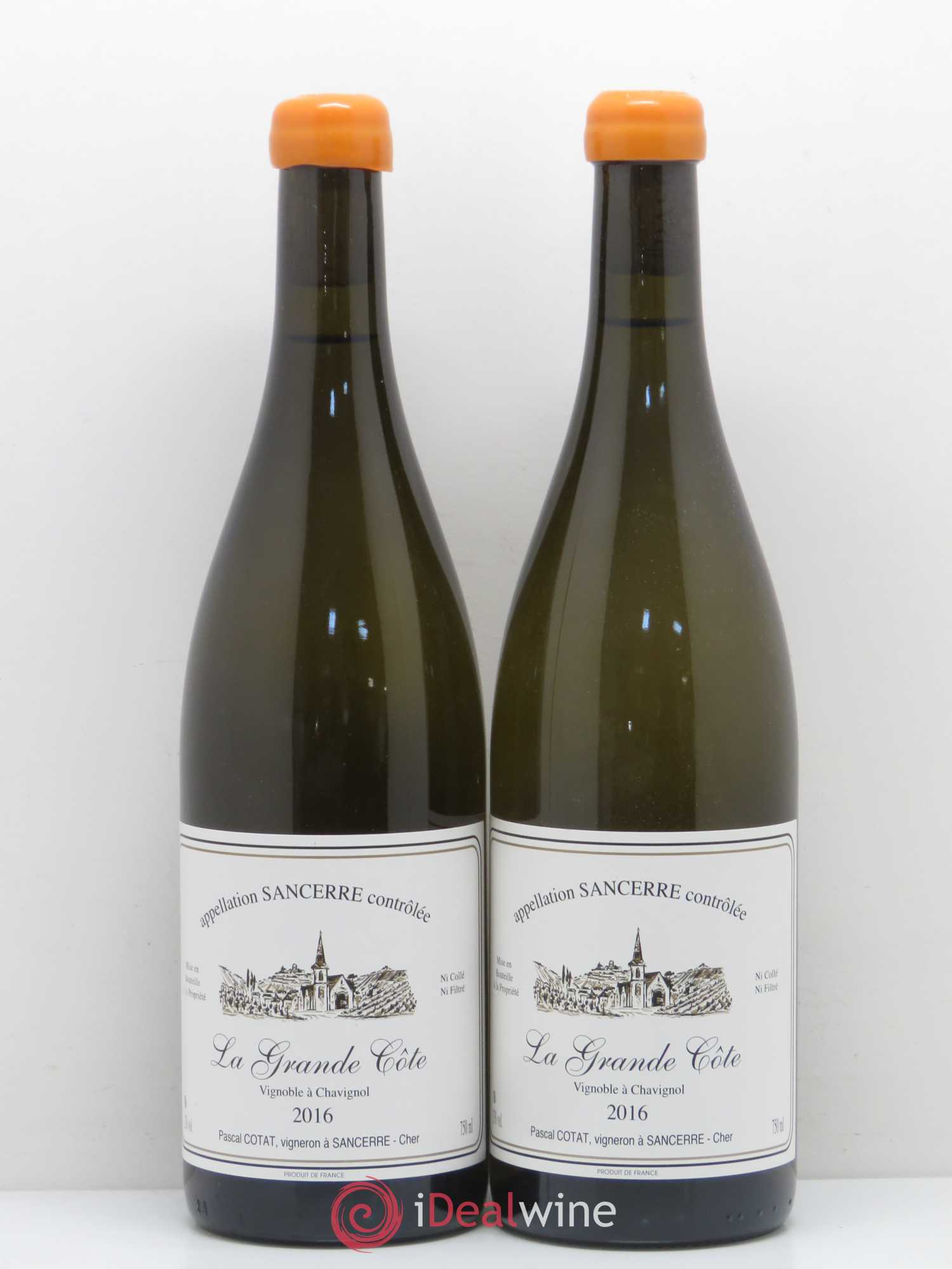 Sancerre La Grande Côte Pascal Cotat 2016 - Lot de 2 bouteilles - 0
