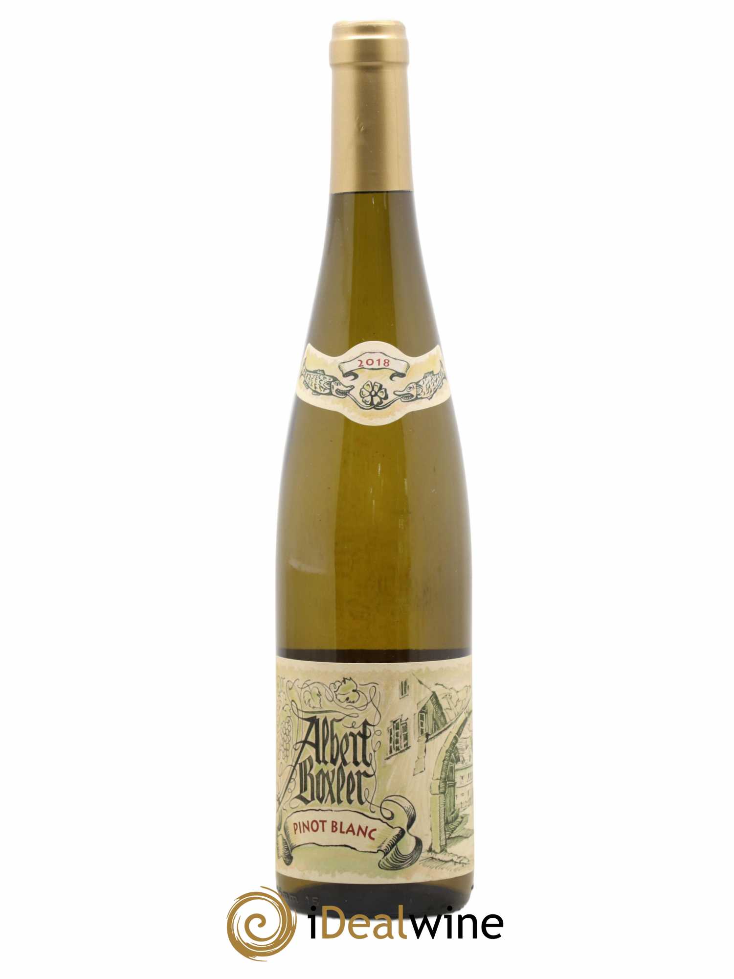 Alsace Pinot Blanc Albert Boxler 2018 - Lot de 1 bouteille - 0