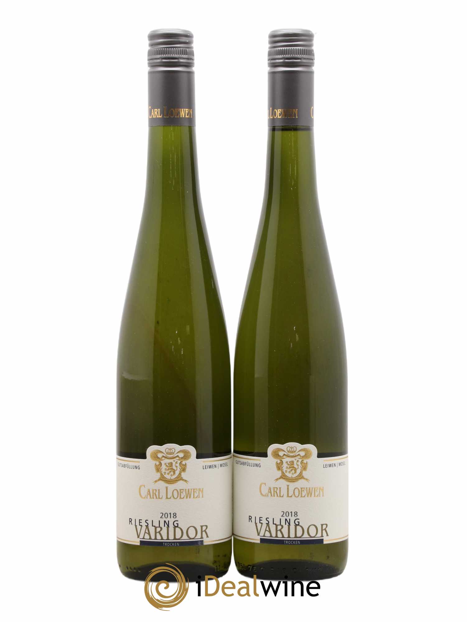 Allemagne Mosel-Saar Riesling Carl Loewen Varidor (sans prix de réserve) 2018 - Posten von 2 Flaschen - 0