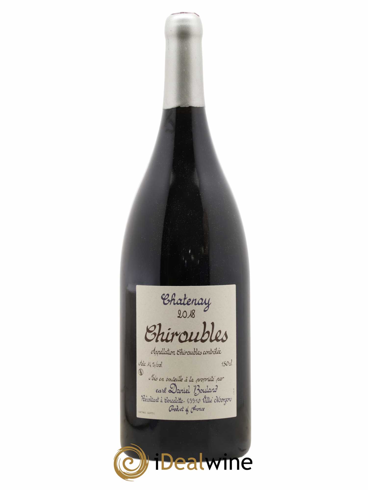 Chiroubles Chatenay Daniel Bouland (Domaine) 2018 - Lot de 1 magnum - 0
