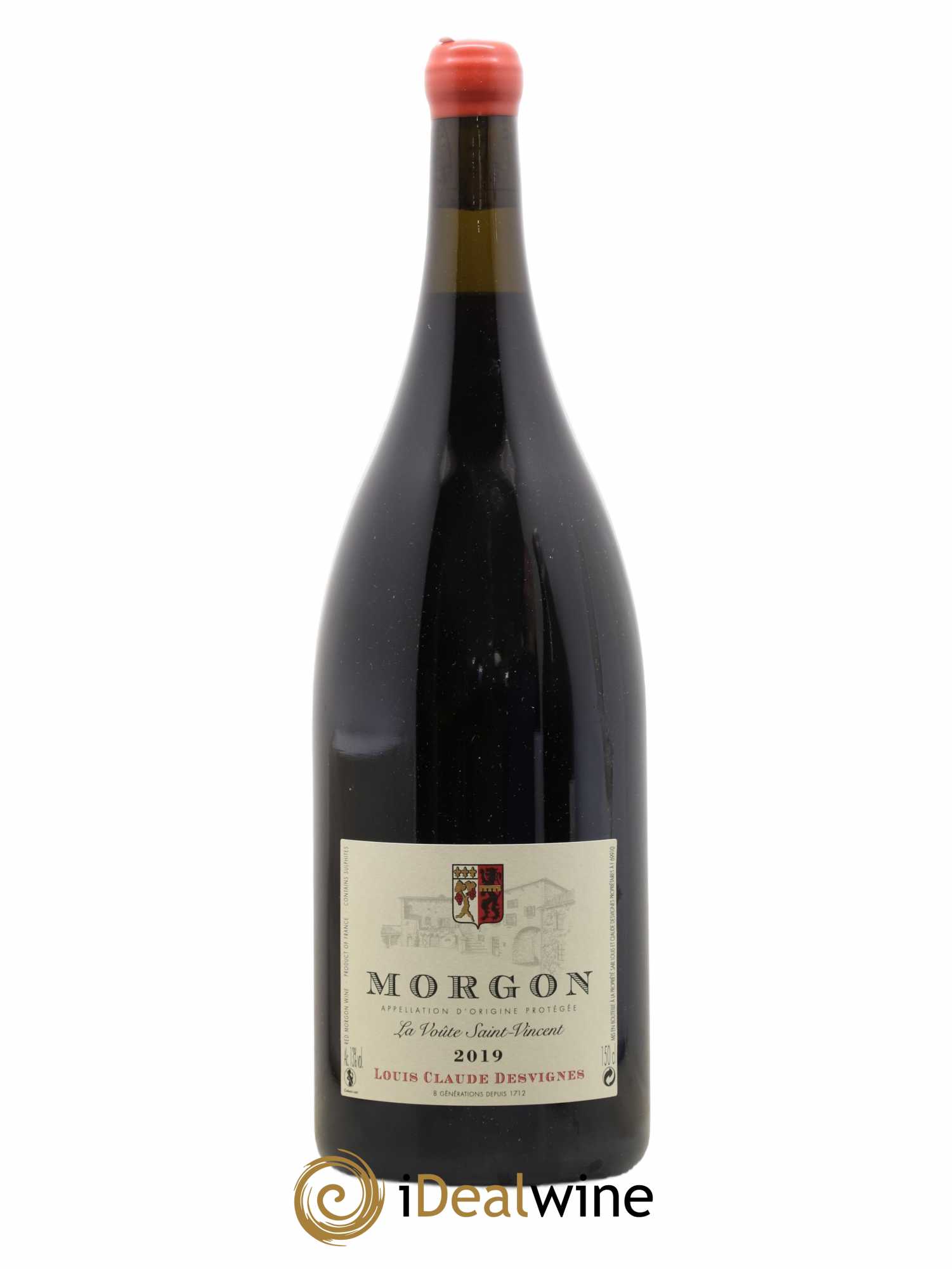 Morgon La Voûte Saint Vincent Louis-Claude Desvignes 2019 - Lot de 1 magnum - 0