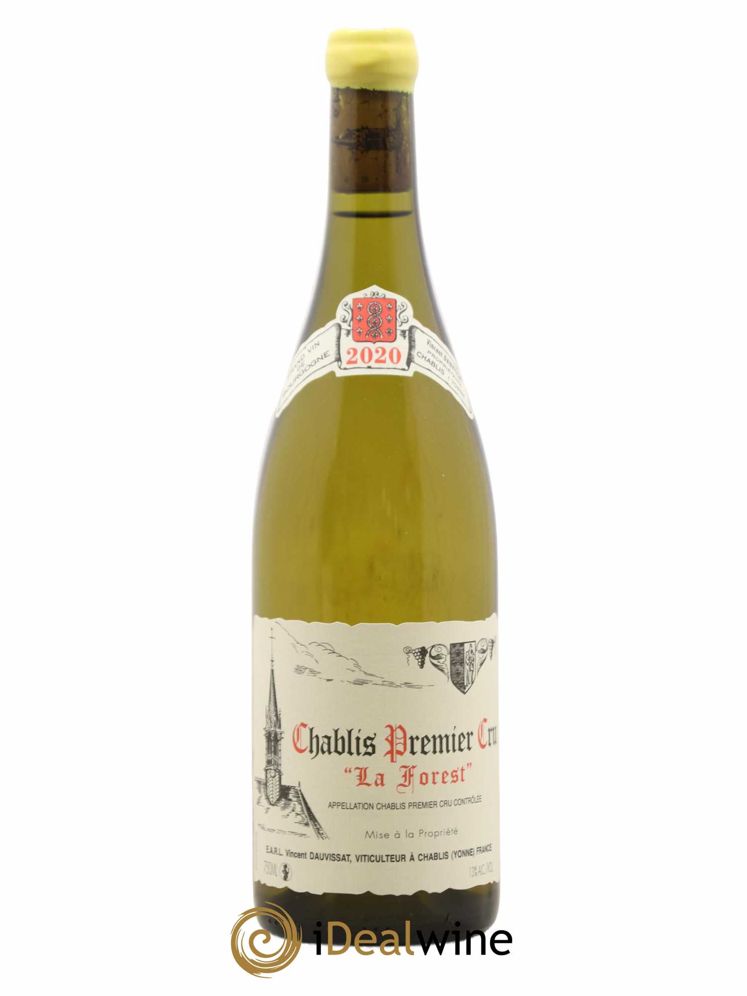 Chablis 1er Cru La Forest Vincent Dauvissat (Domaine) 2020 - Lot de 1 bouteille - 0