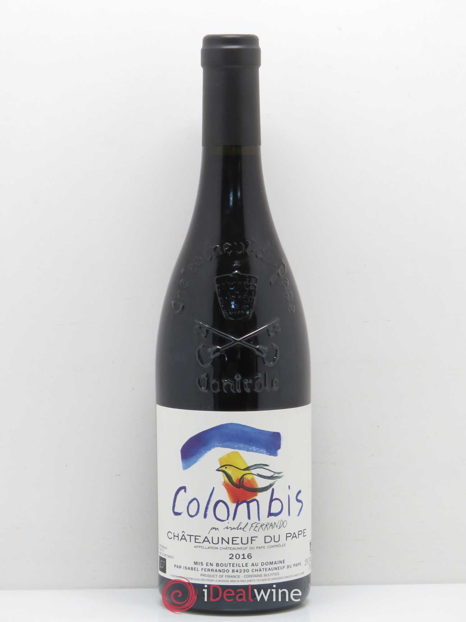 Châteauneuf-du-Pape Colombis Domaine Saint-Préfert 2016 - Lot de 1 bouteille - 0