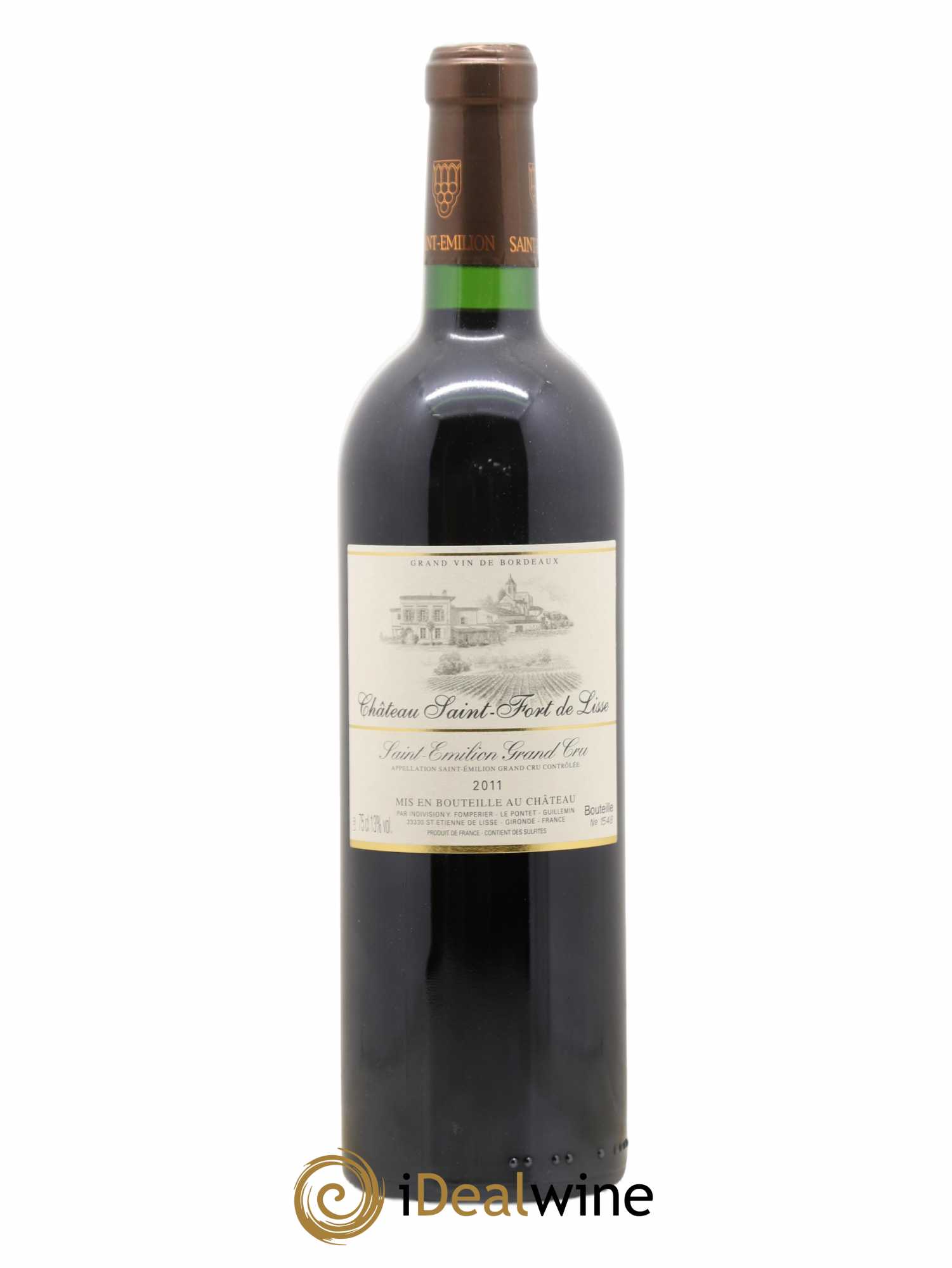 Saint-Émilion Grand Cru Château Saint Fort De Lisse 2011 - Posten von 1 Flasche - 0