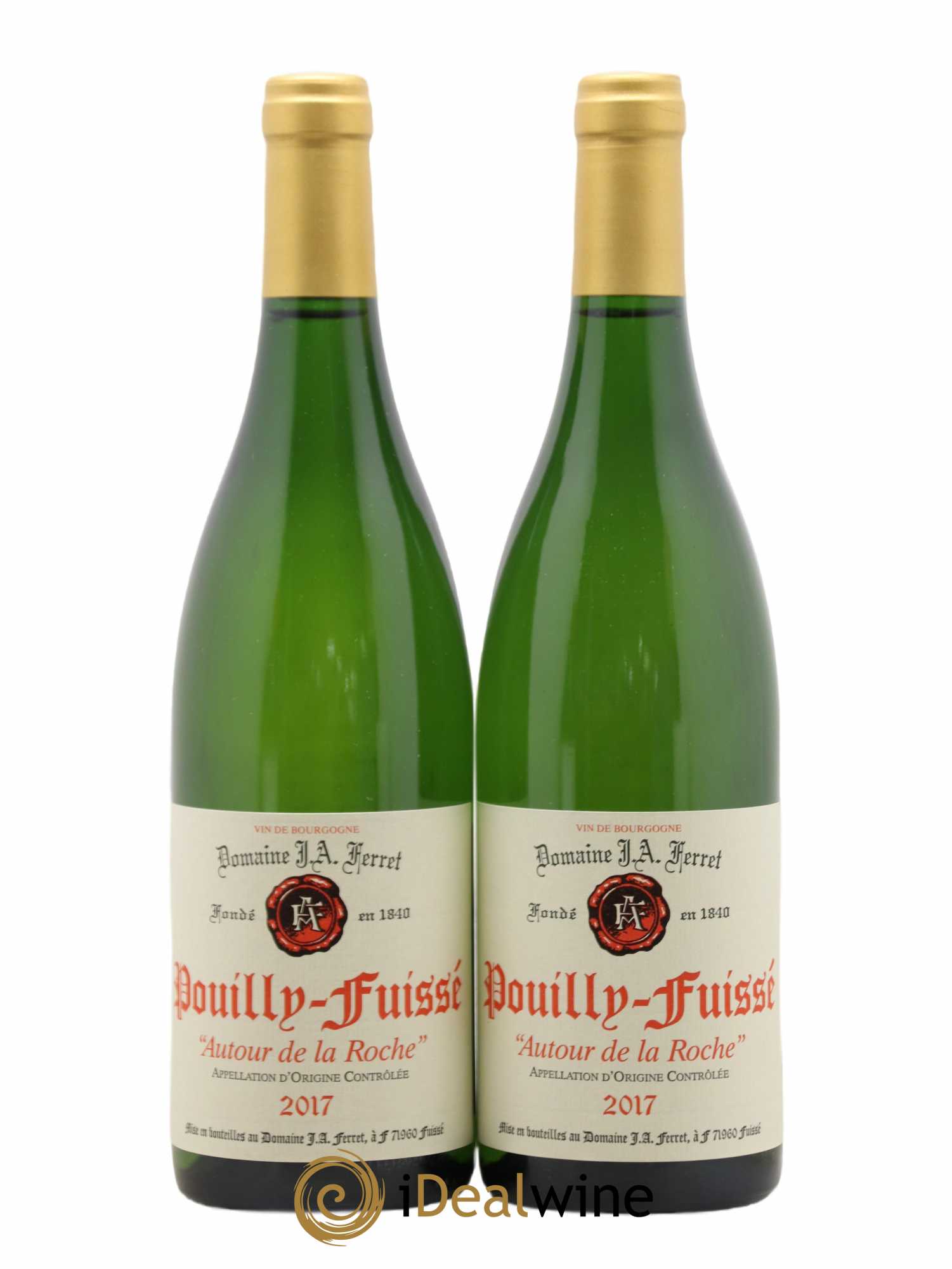 Pouilly-Fuissé Autour de la Roche J.A. Ferret (Domaine) 2017 - Lot de 2 bouteilles - 0