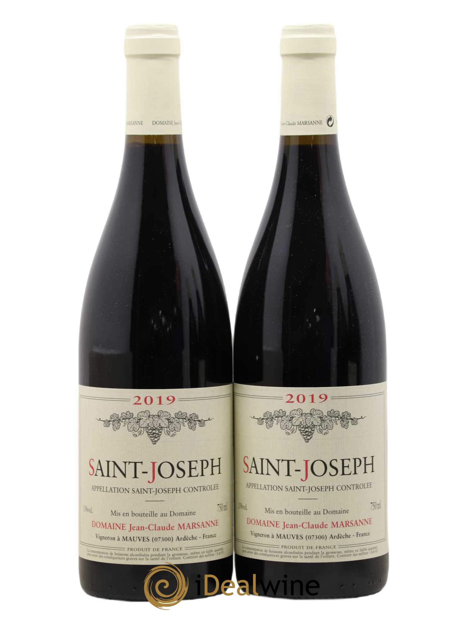Saint-Joseph Jean-Claude Marsanne (Domaine) 2019 - Lot de 2 bouteilles - 0