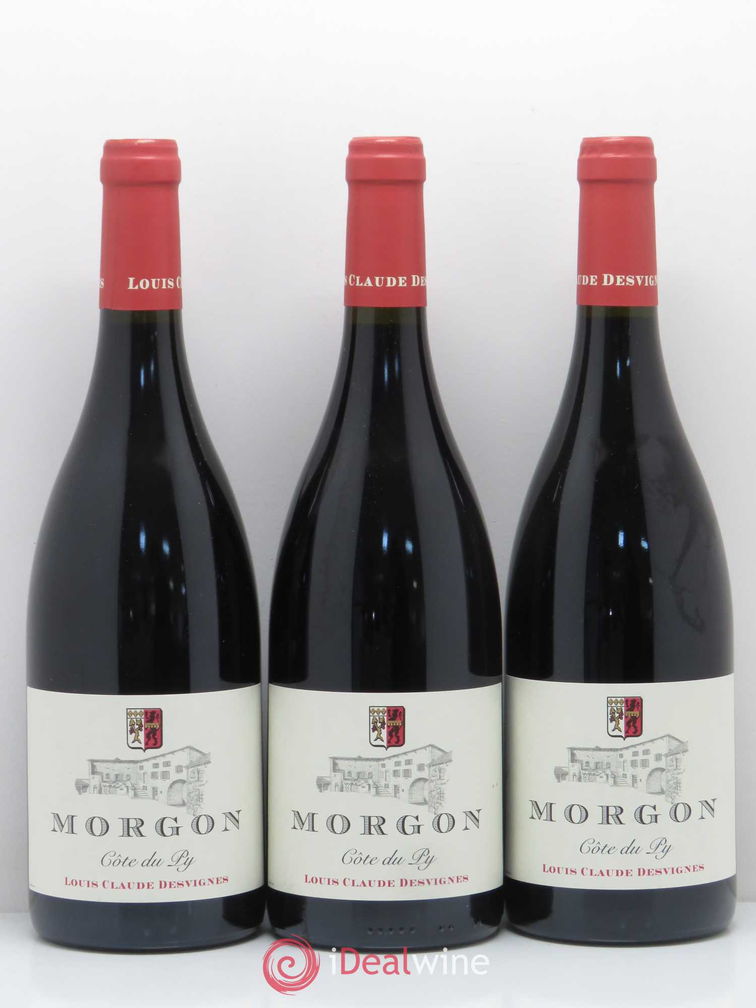 Morgon Côte du Py Louis-Claude Desvignes 2015 - Lot de 3 bouteilles - 0