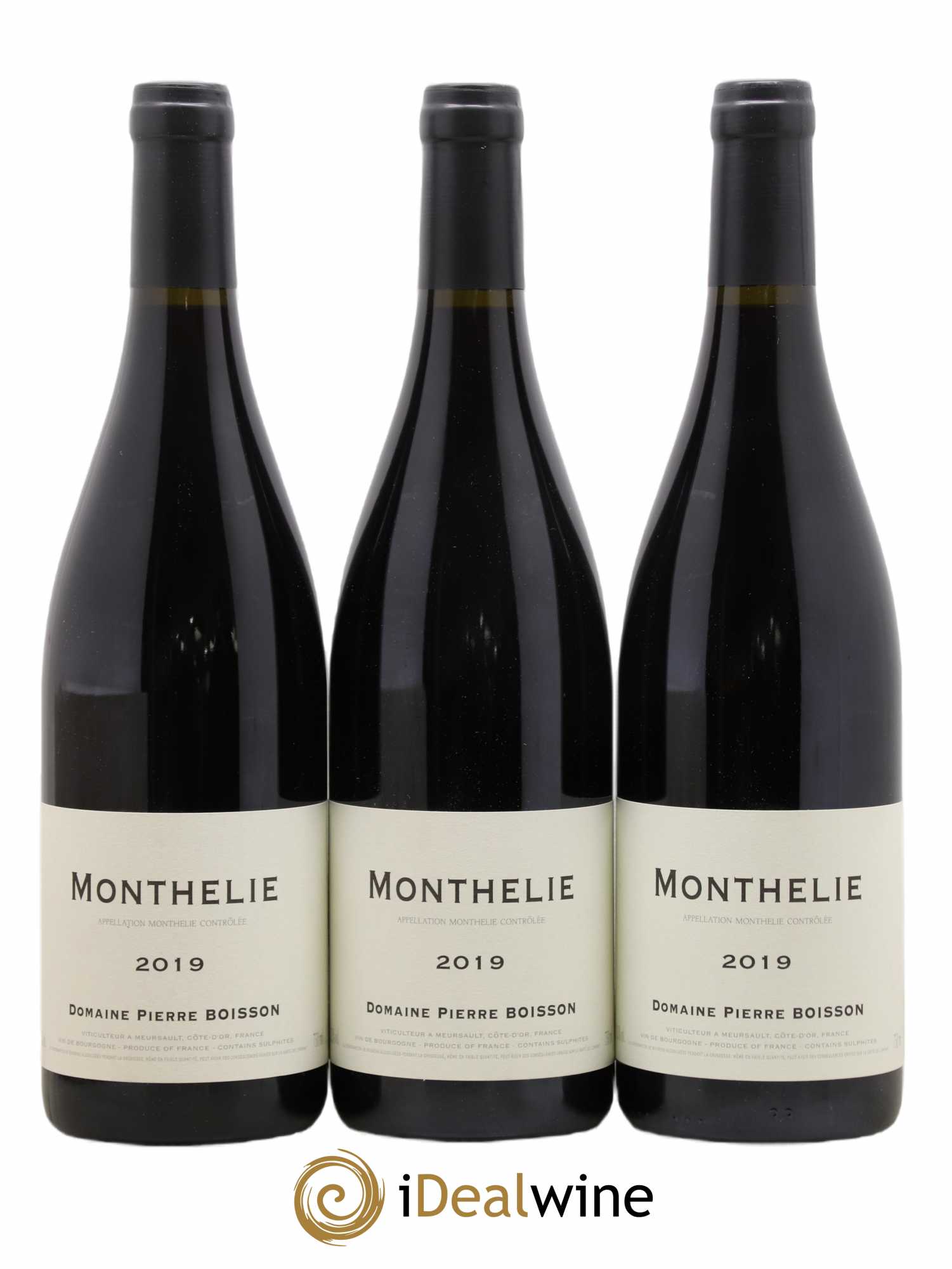 Monthélie Pierre Boisson (Domaine) 2019 - Lot de 3 bouteilles - 0