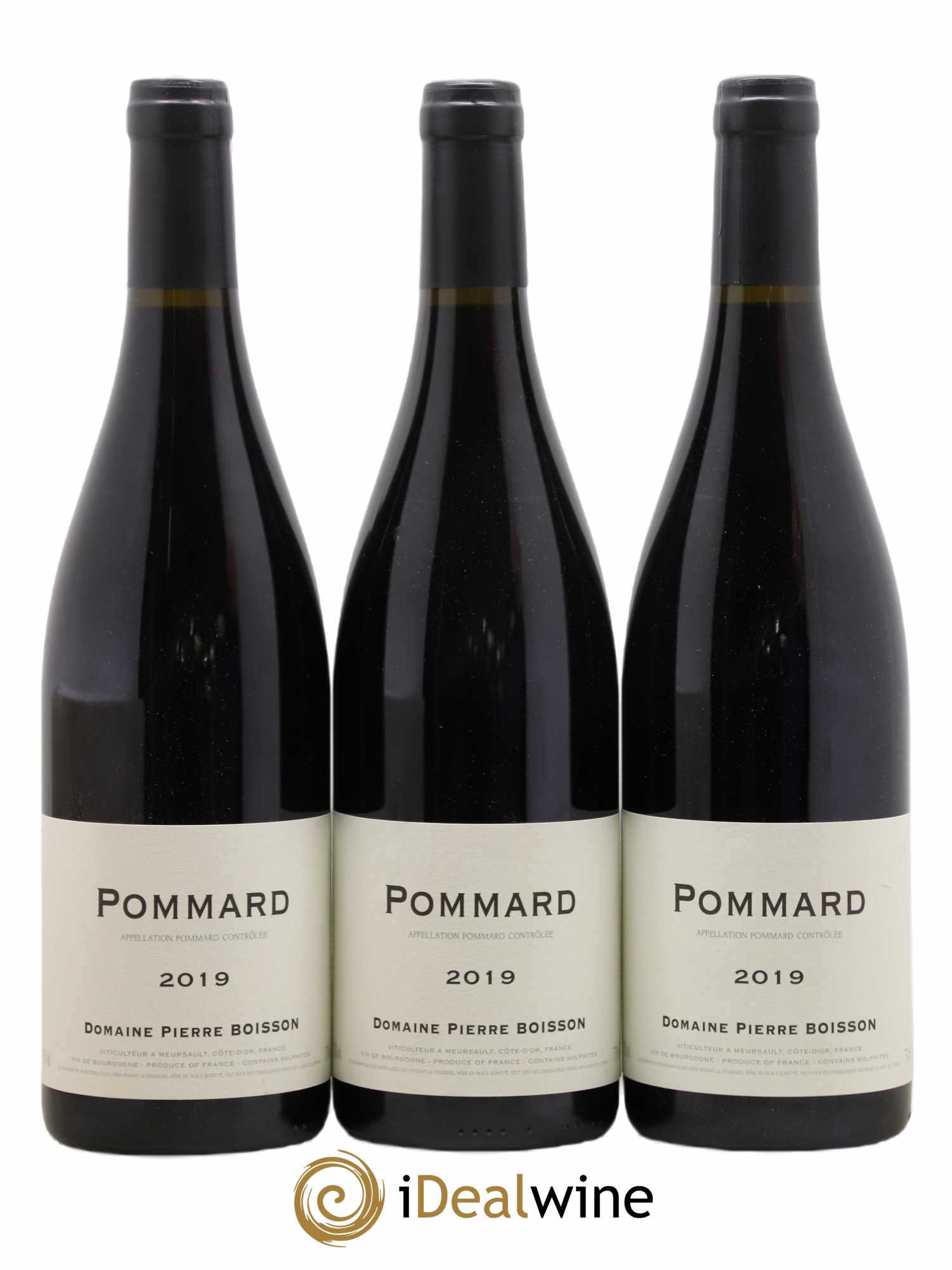 Pommard Pierre Boisson 2019 - Lot de 3 bouteilles - 0