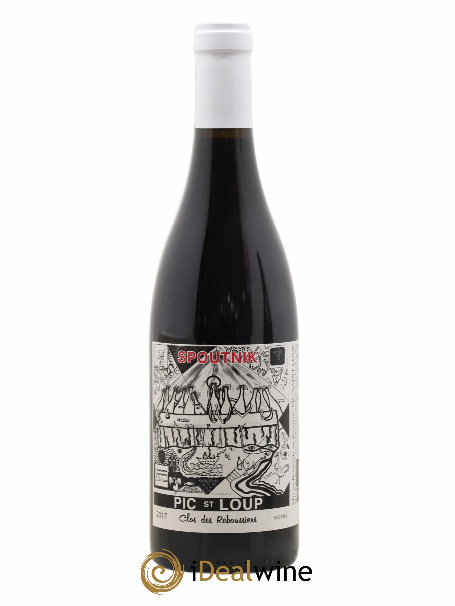 Pic Saint-Loup Clos des Reboussiers Spoutnik 2017 - Lot de 1 bouteille - 0