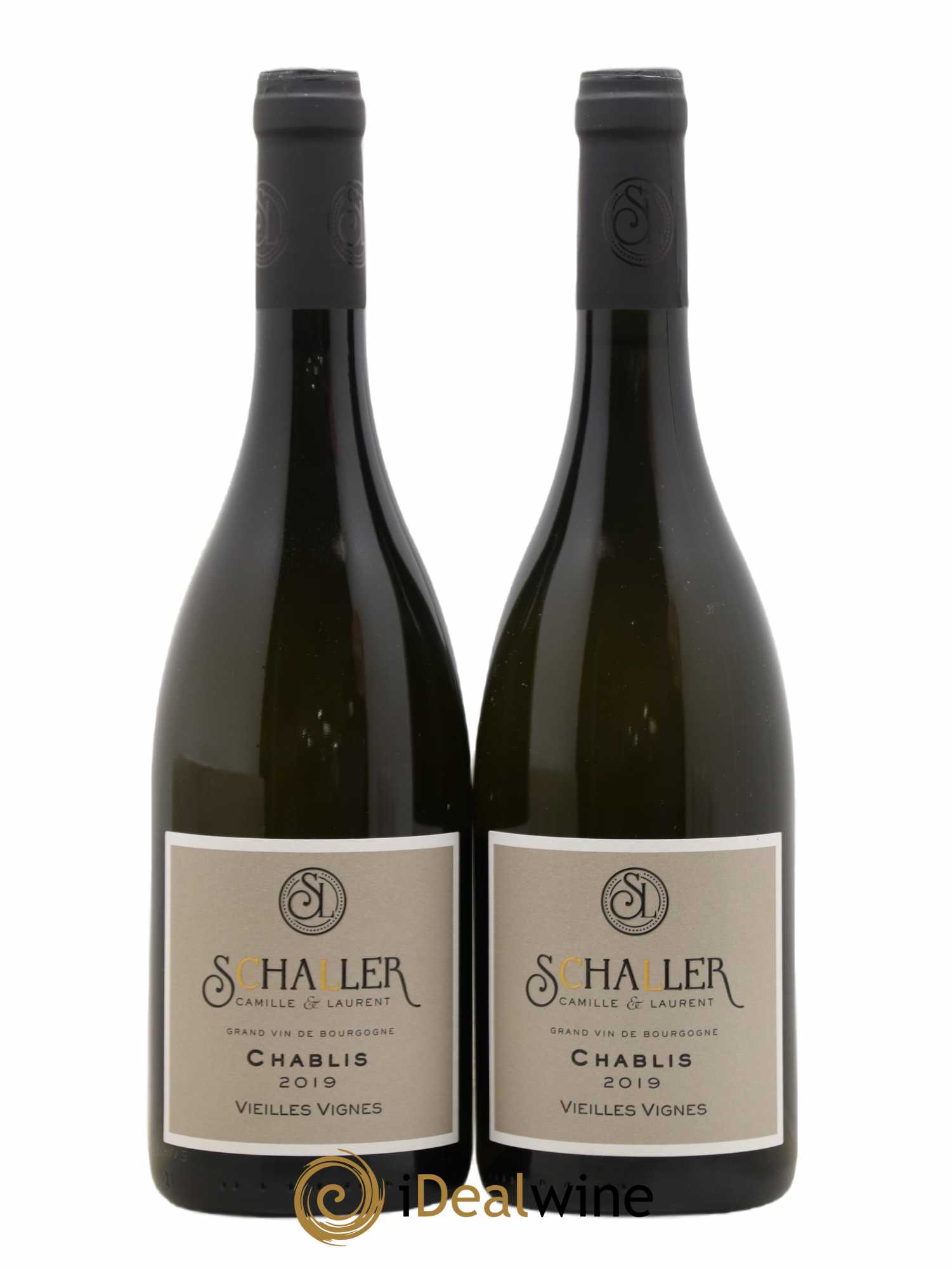 Chablis Camille Et Laurent Schaller Vieilles Vignes 2019 - Posten von 2 Flaschen - 0