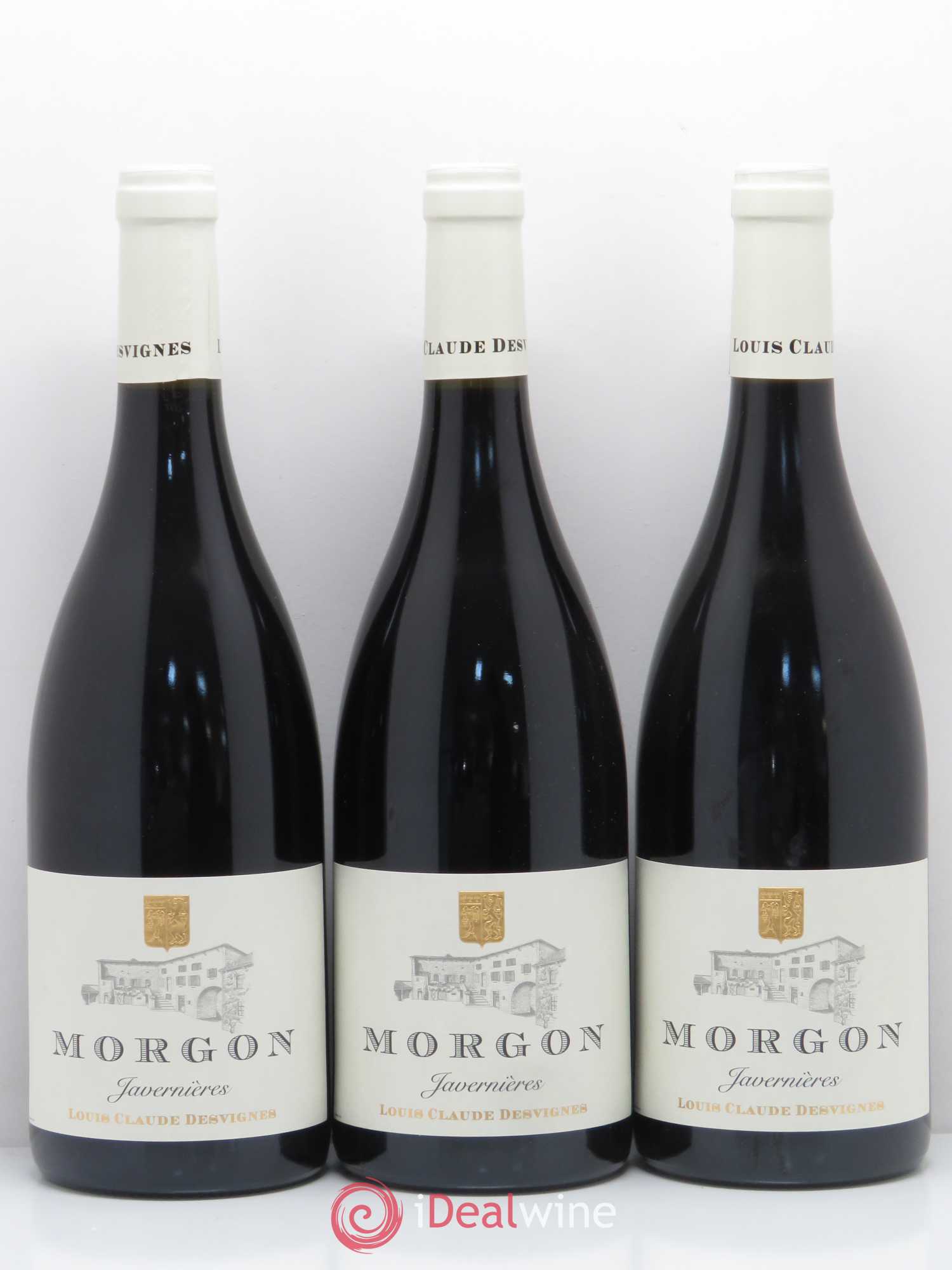 Morgon Côte de Py Javernières Louis-Claude Desvignes 2015 - Lot de 3 bouteilles - 0