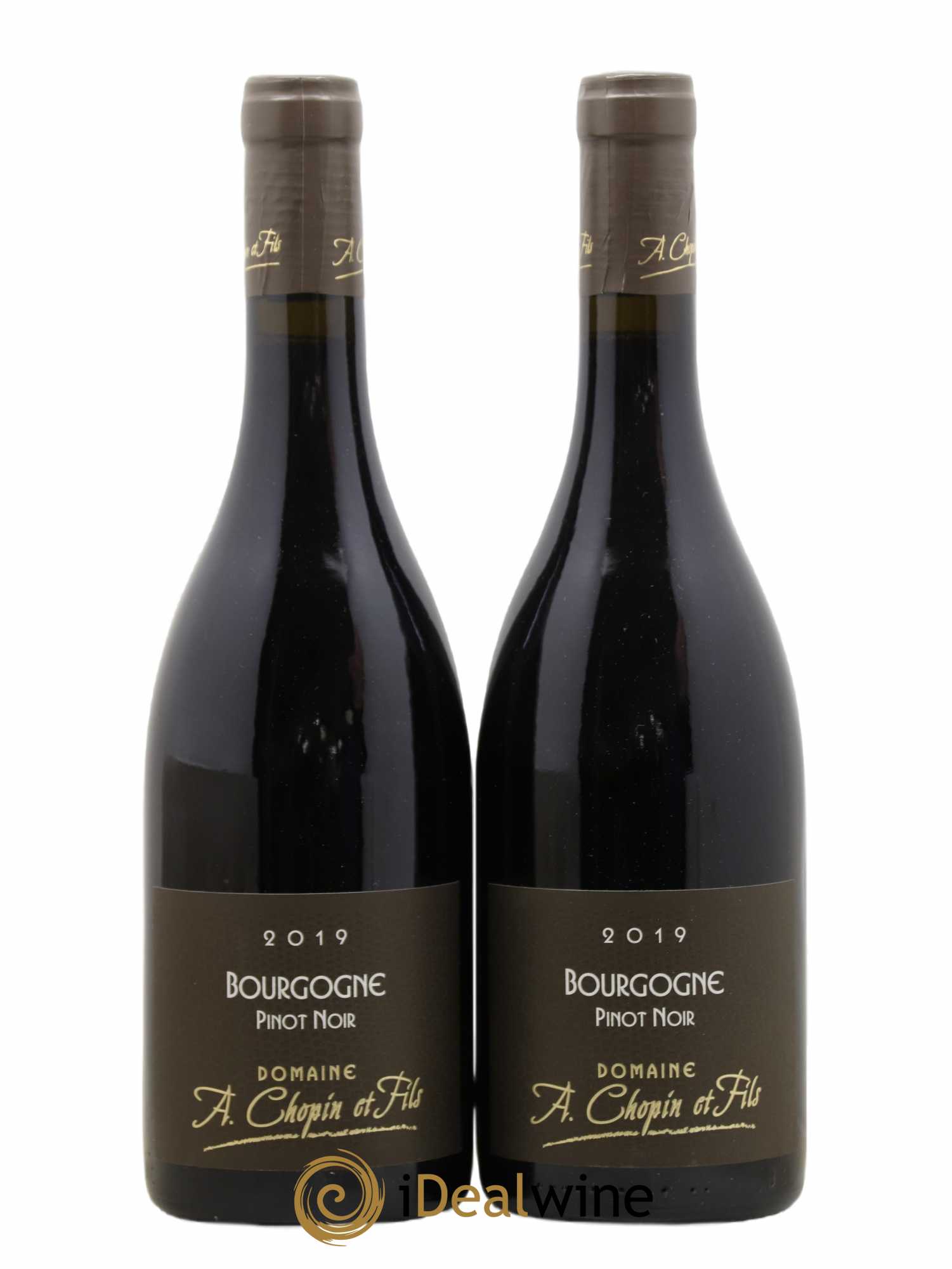 Bourgogne Chopin Et Fils Pinot Noir 2019 - Posten von 2 Flaschen - 0