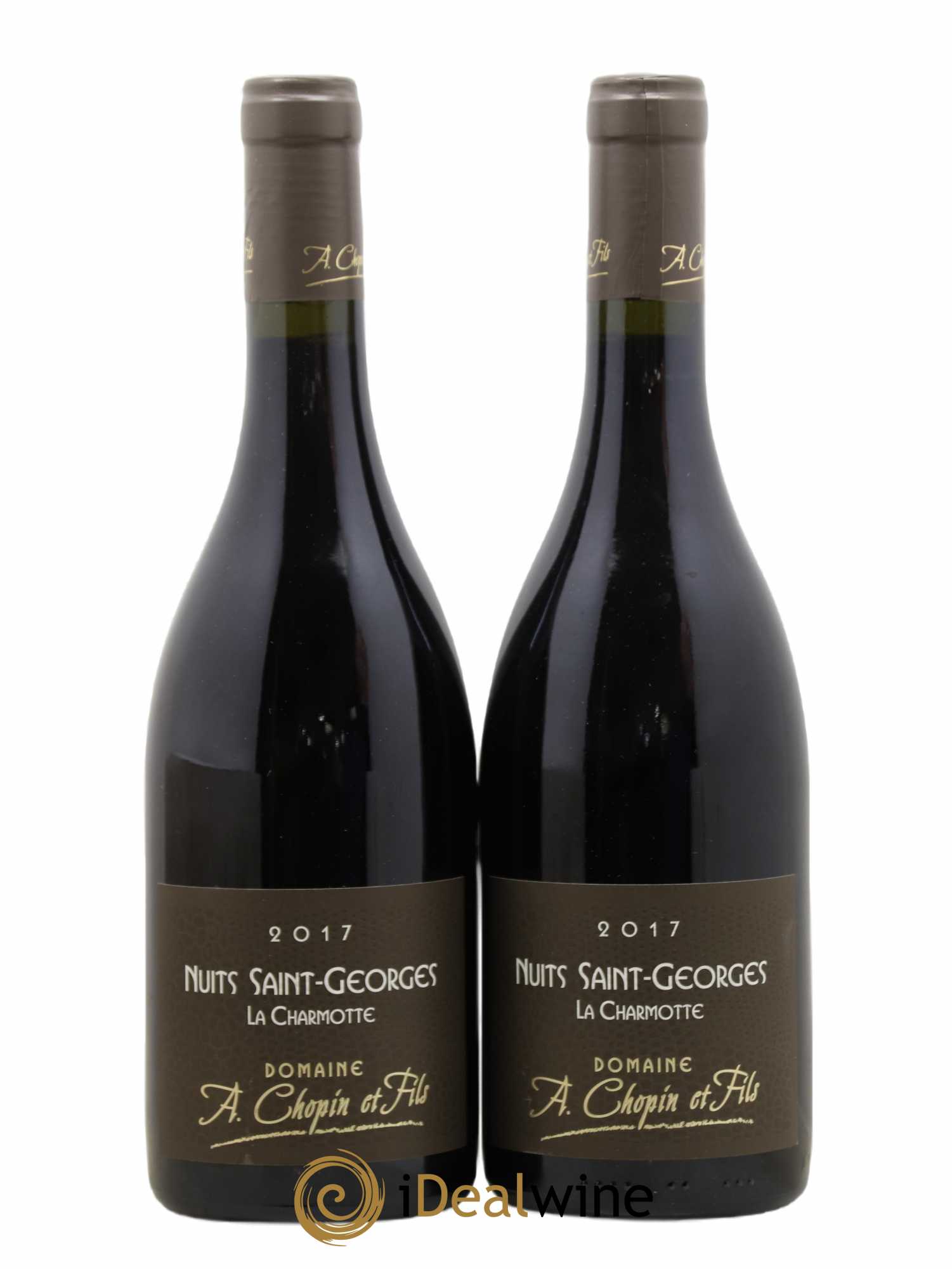 Nuits-Saint-Georges La Charmotte Chopin et Fils 2017 - Lot de 2 bouteilles - 0