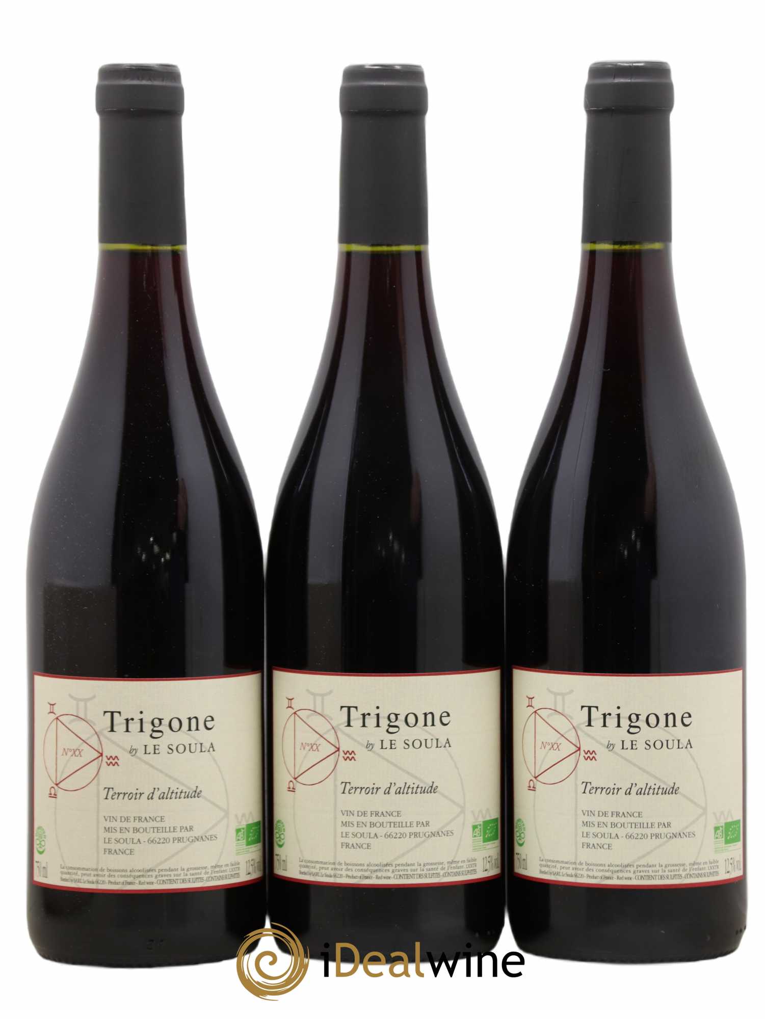Vin de France Le Soula Trigone (sans prix de réserve) 2020 - Lot de 3 bouteilles - 0