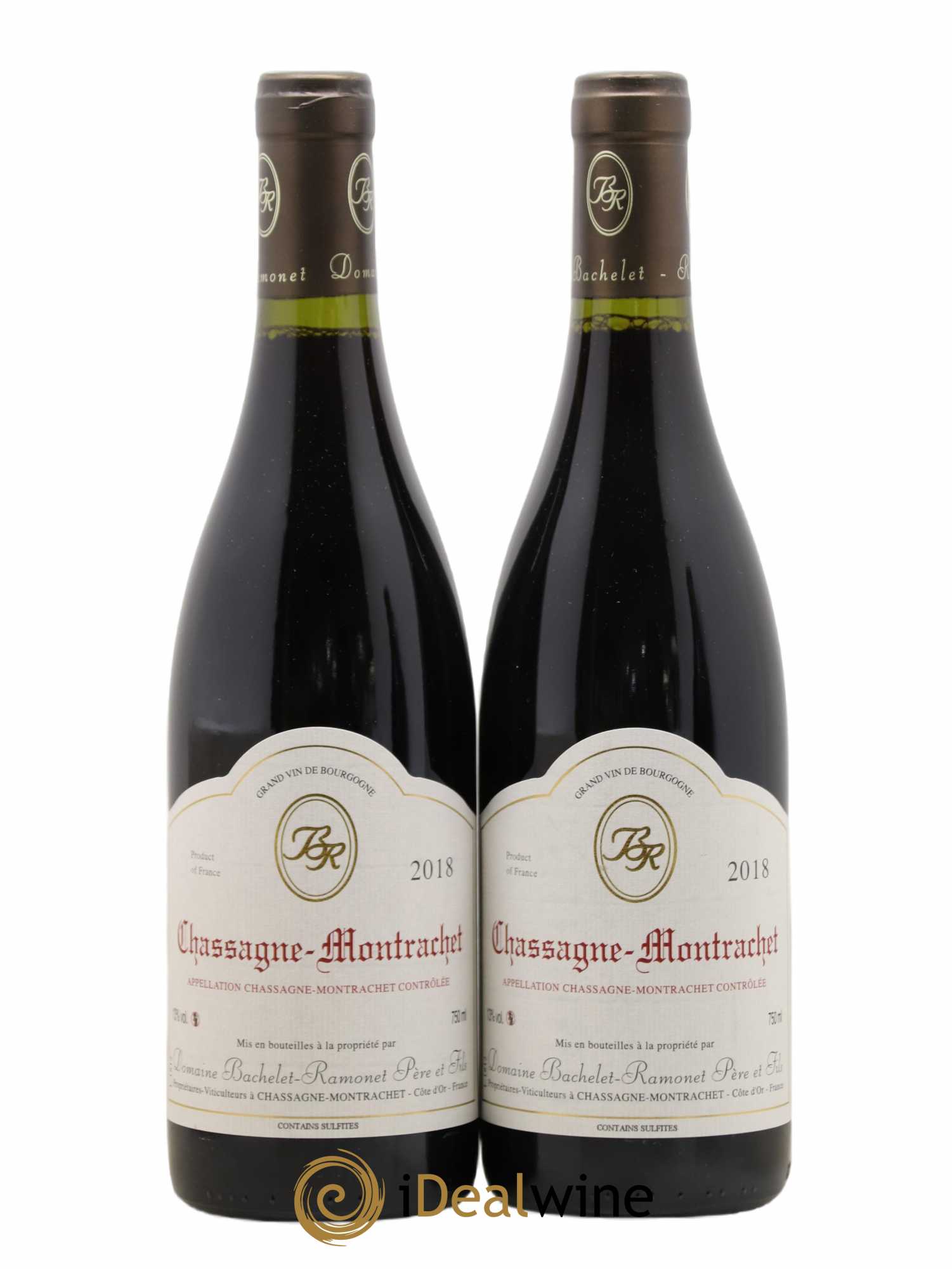 Chassagne-Montrachet Bachelet Ramonet 2018 - Posten von 2 Flaschen - 0