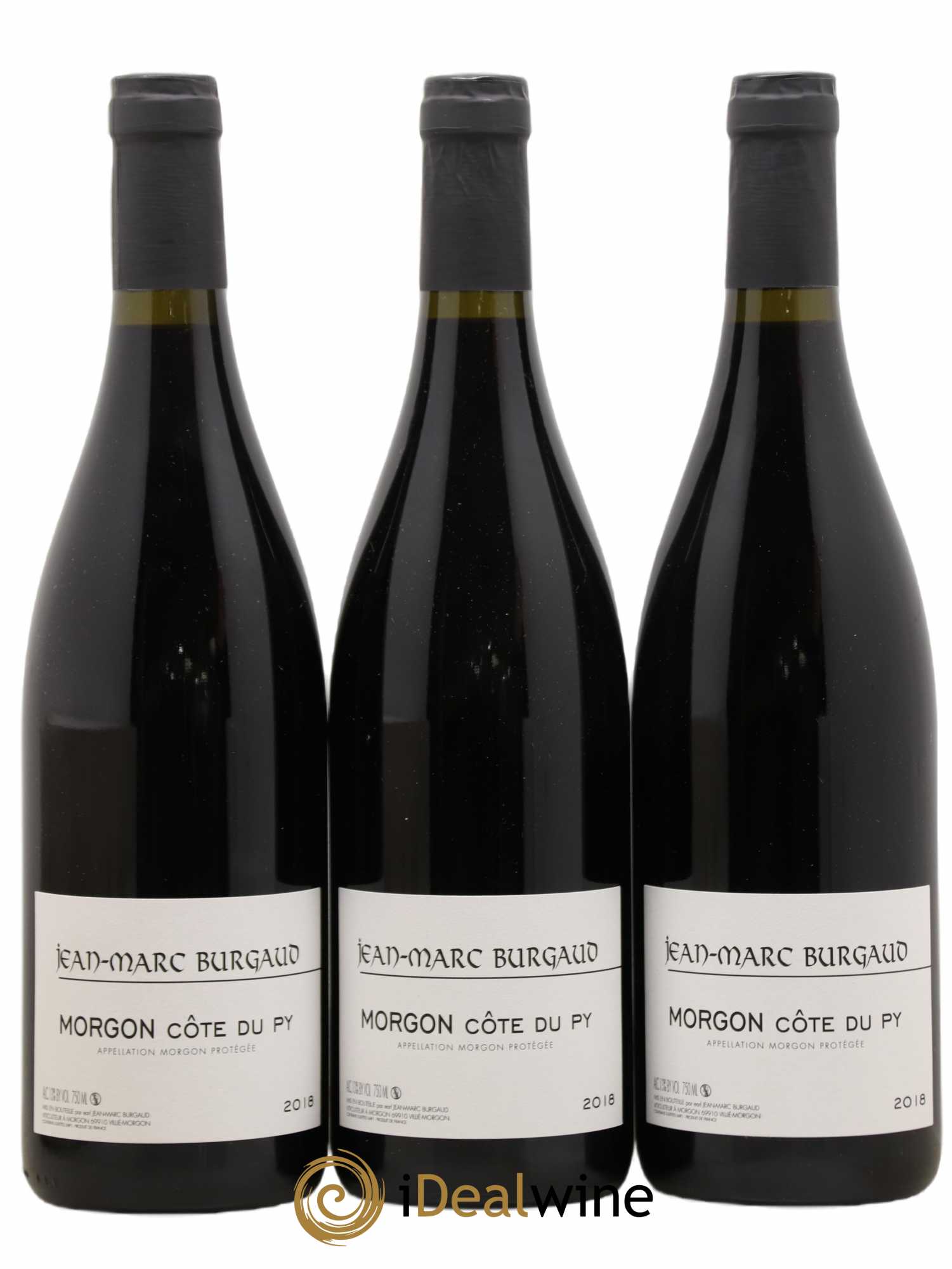 Morgon Côte du Py Jean-Marc Burgaud (Domaine) 2018 - Lot de 3 bouteilles - 0