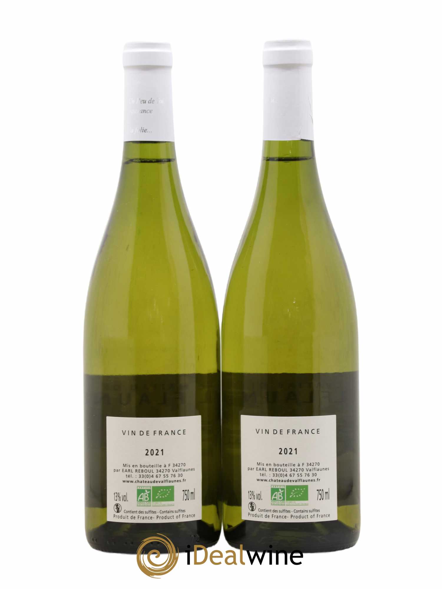 Vin de France Pourquoi pas? Château de Valflaunès (sans prix de réserve) 2021 - Posten von 2 Flaschen - 1