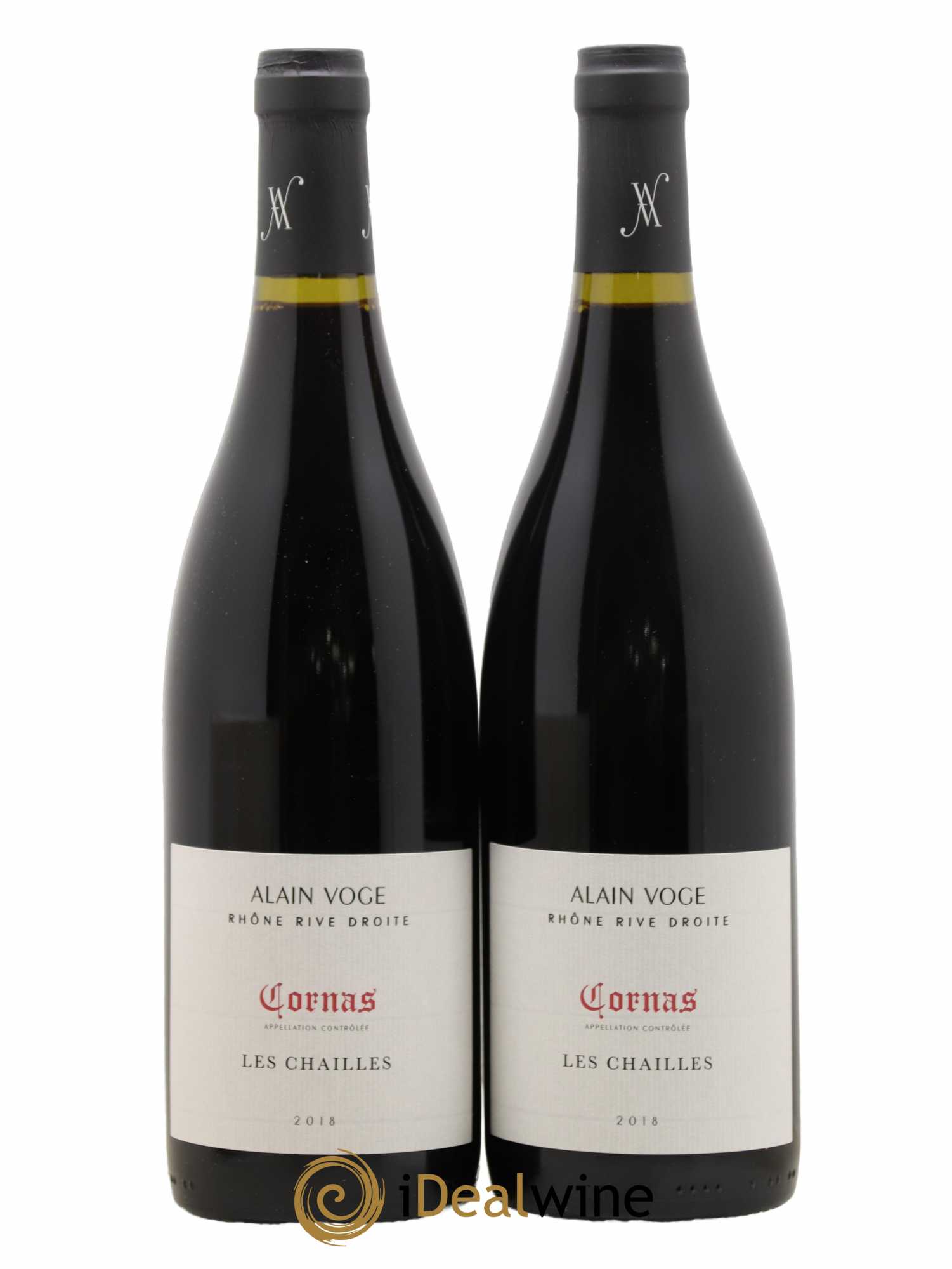Cornas Les Chailles Alain Voge (Domaine) 2018 - Lot de 2 bouteilles - 0