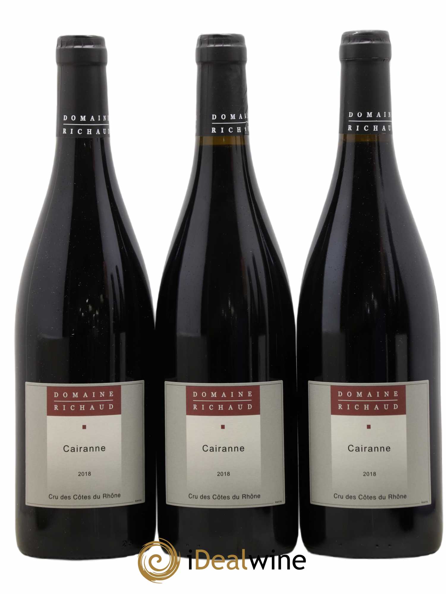 Cairanne Marcel Richaud 2018 - Lot de 3 bouteilles - 0