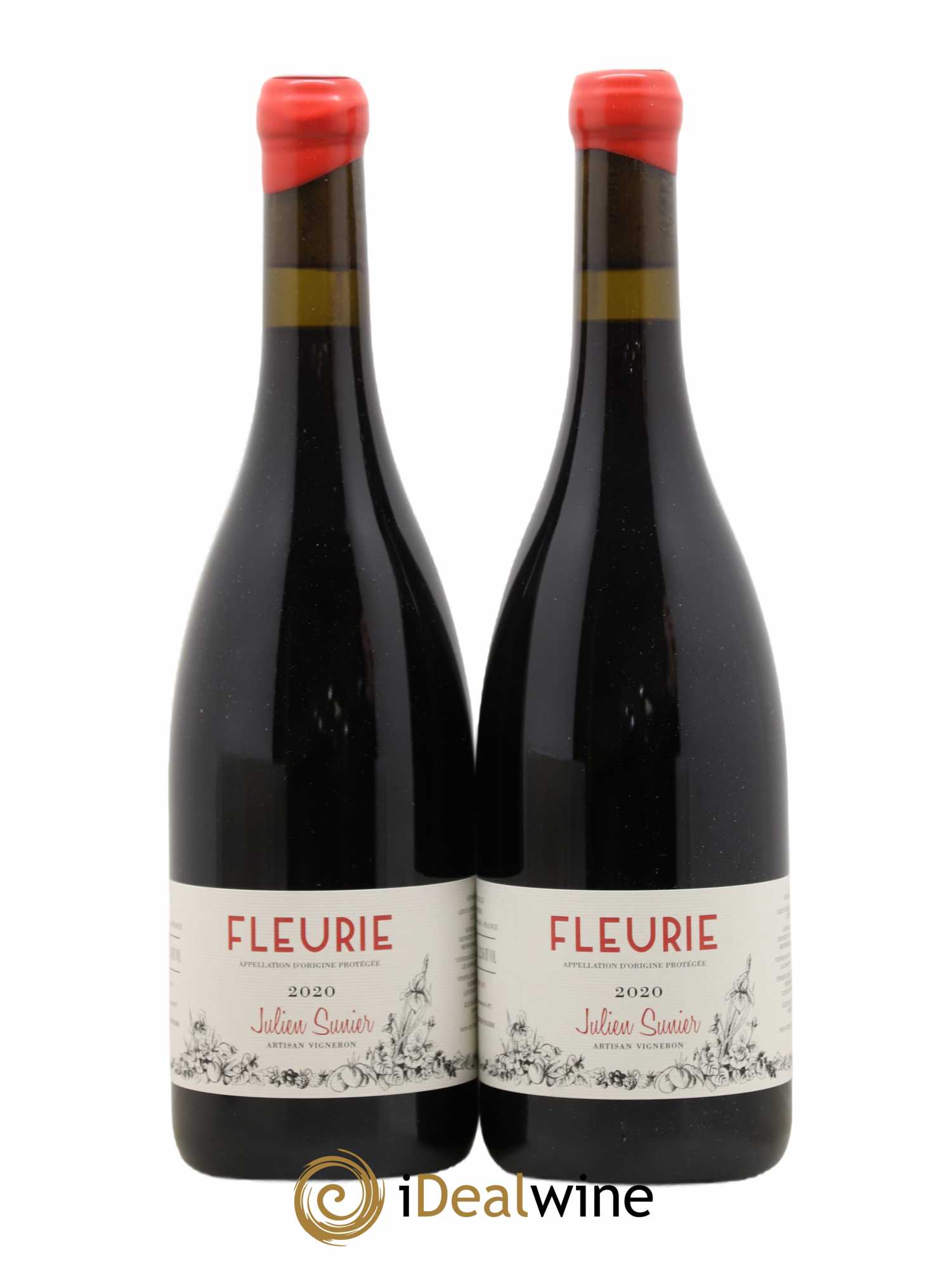 Fleurie Domaine Julien Sunier 2020 - Lot de 2 bouteilles - 0