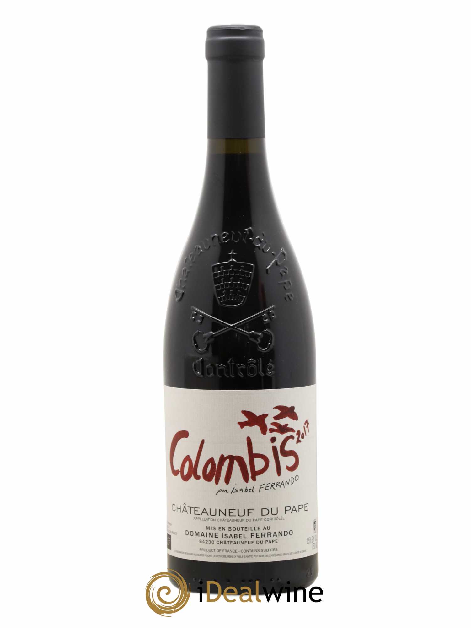 Châteauneuf-du-Pape Colombis Domaine Saint-Préfert 2017 - Lot de 1 bouteille - 0