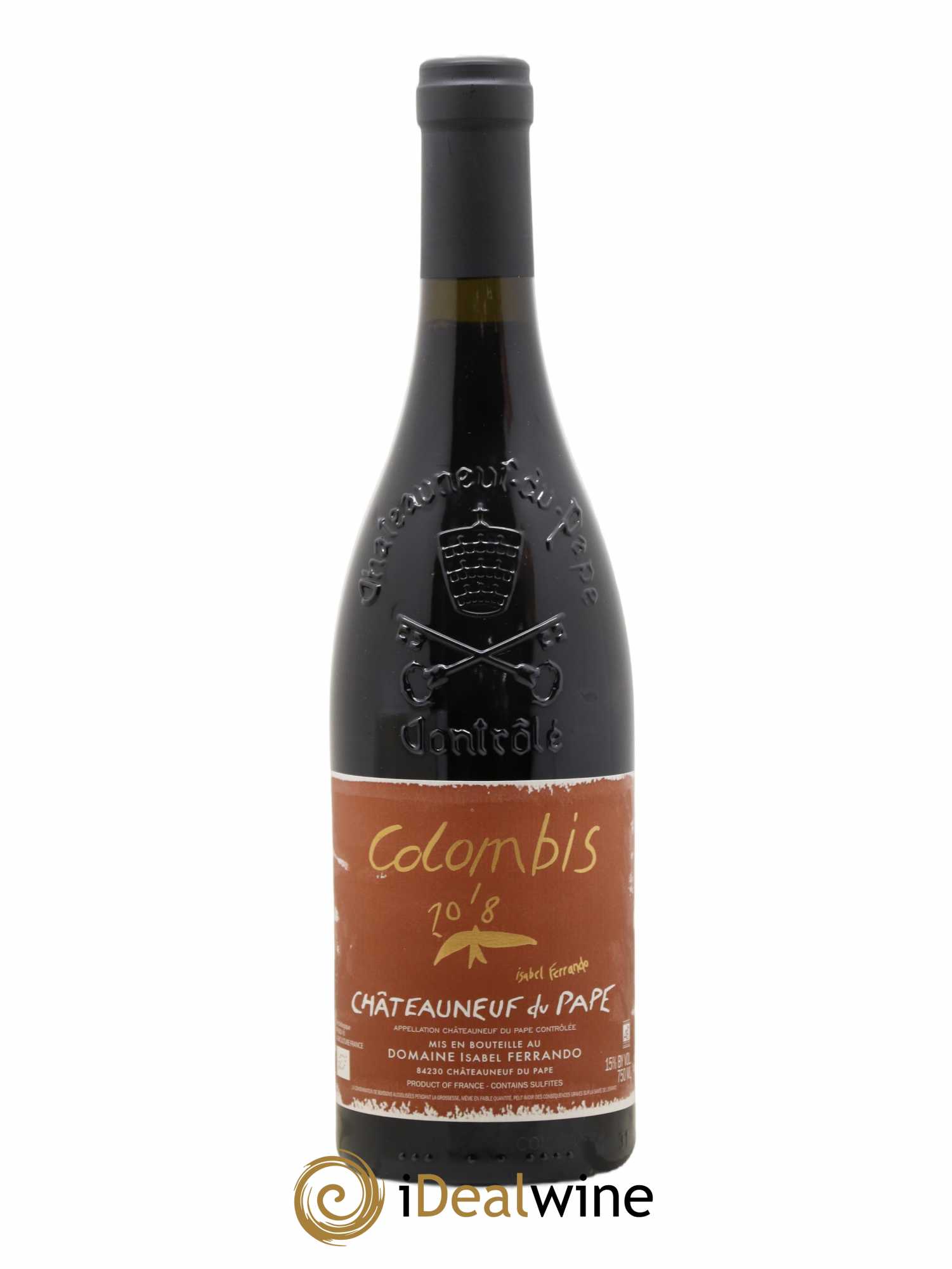 Châteauneuf-du-Pape Colombis Domaine Saint-Préfert 2018 - Lot de 1 bouteille - 0