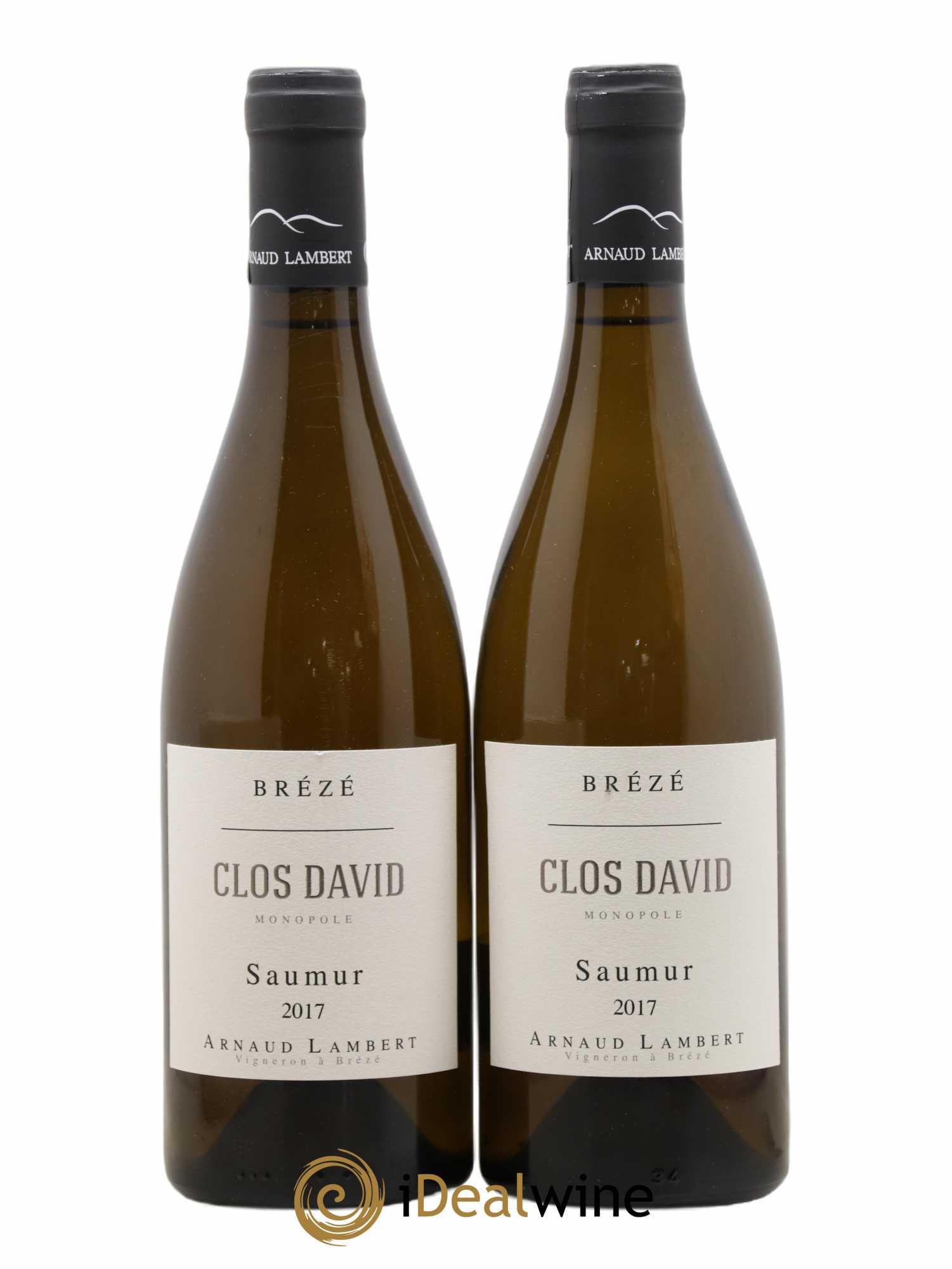 Saumur Brézé Clos David Arnaud Lambert 2017 - Lot de 2 bouteilles - 0
