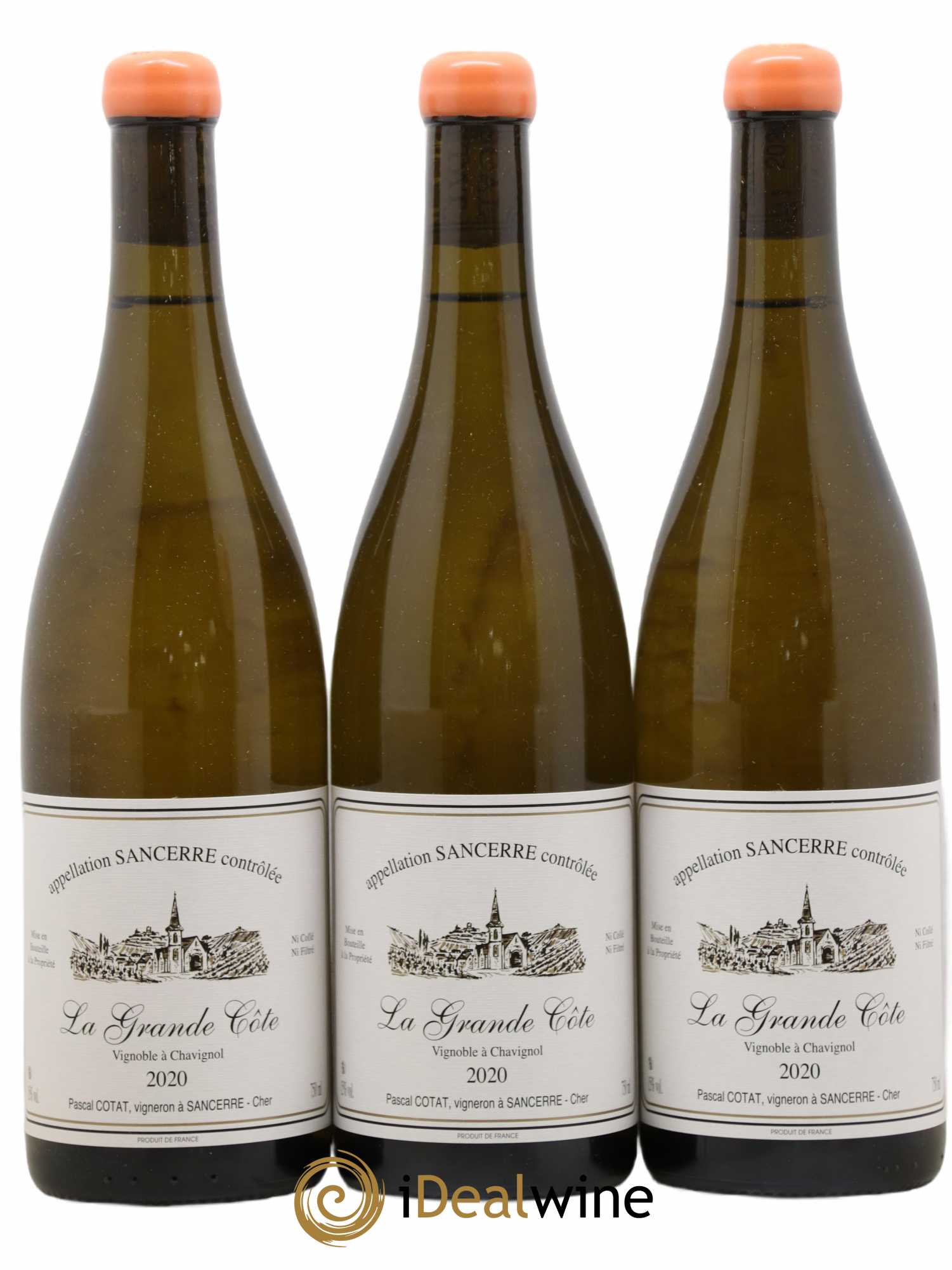 Sancerre La Grande Côte Pascal Cotat 2020 - Lot de 3 bouteilles - 0