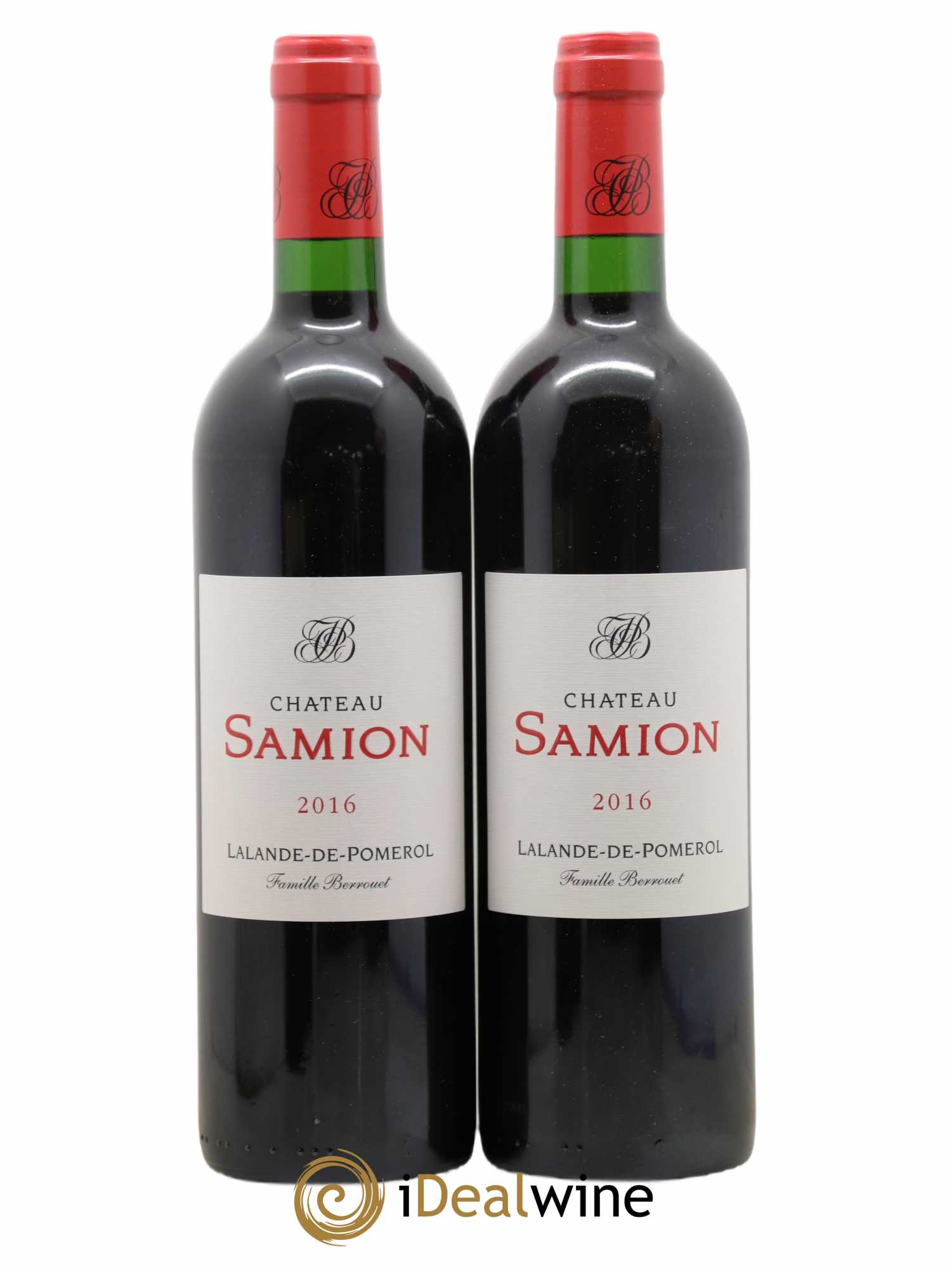 Lalande-de-Pomerol Château Samion 2016 - Lot de 2 bouteilles - 0