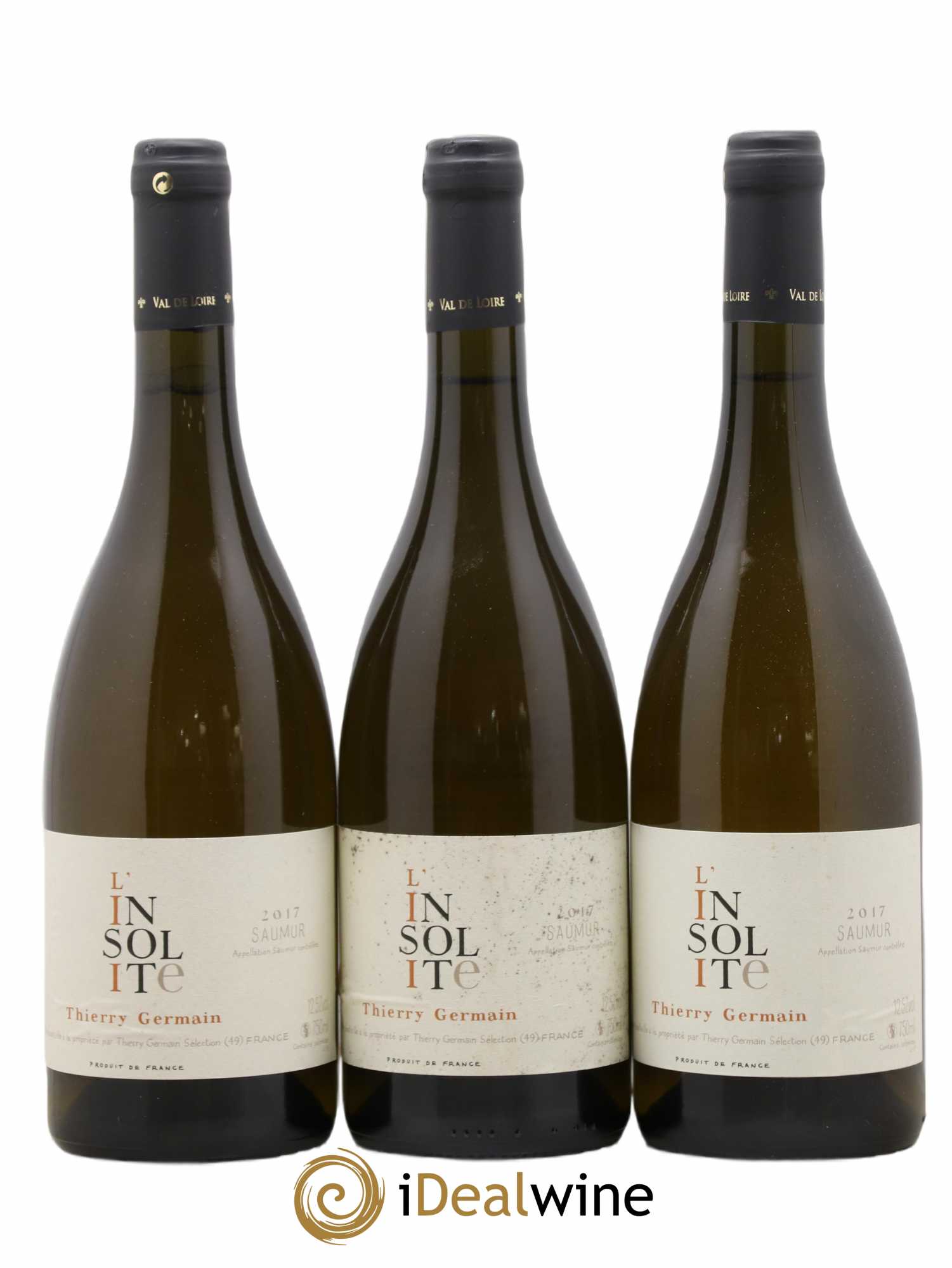Saumur Insolite Domaine des Roches Neuves - Thierry Germain 2017 - Lot de 3 bouteilles - 0