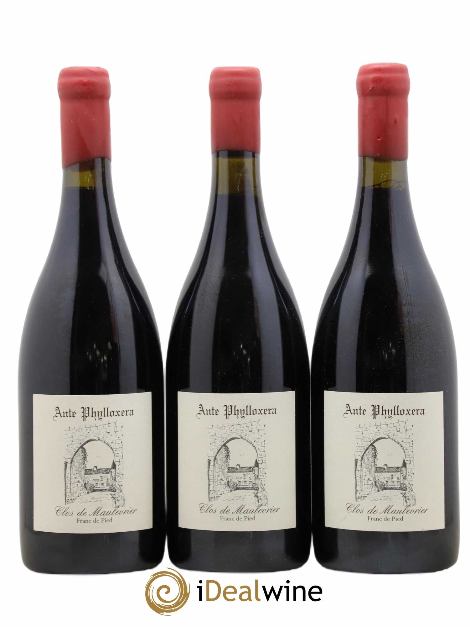 Touraine Château De La Bonneliere Clos Maulevrier Ante Phylloxera 2012 - Lot de 3 bouteilles - 0