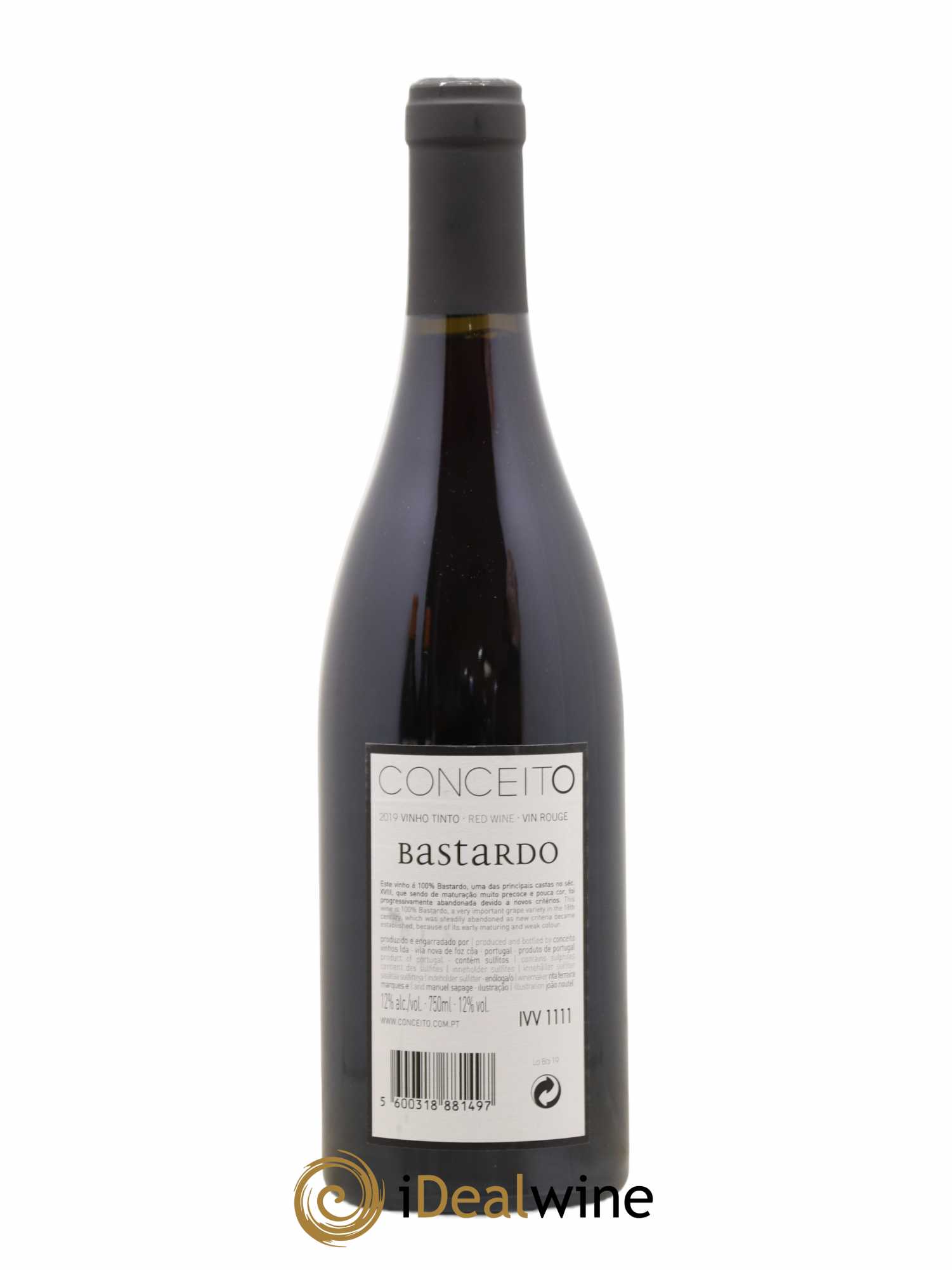 Portugal Conceito Bastardo 2019 - Lot de 1 bouteille - 1