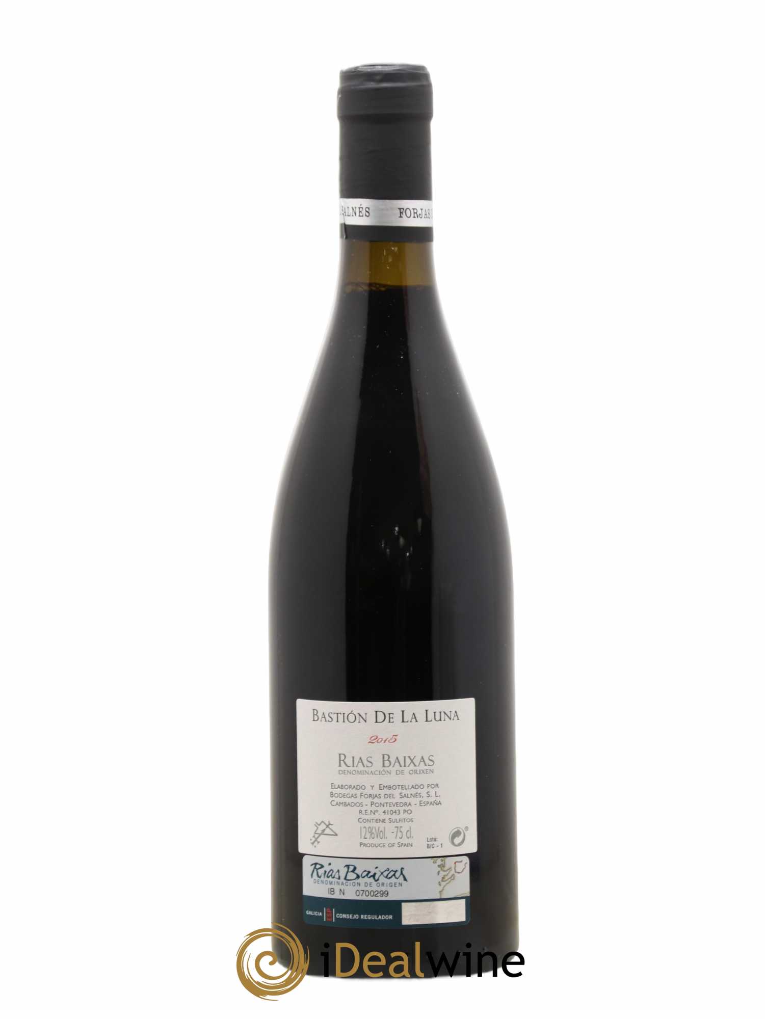 Espagne D.O. Rias Baixas Tinto de Mar Bastion de la Luna 2015 - Posten von 1 Flasche - 1