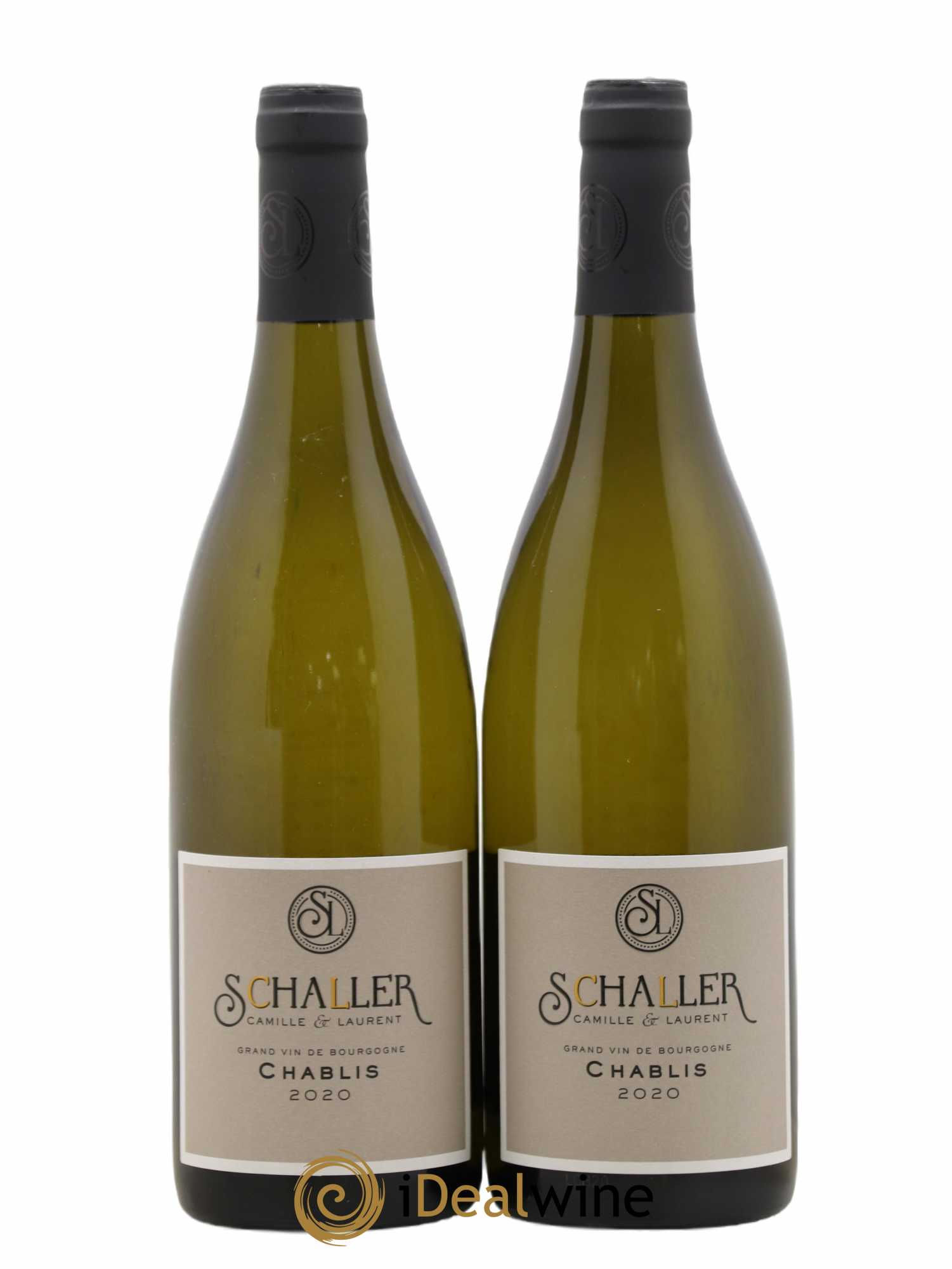Chablis Camille Et Laurent Schaller (sans prix de réserve) 2020 - Posten von 2 Flaschen - 0
