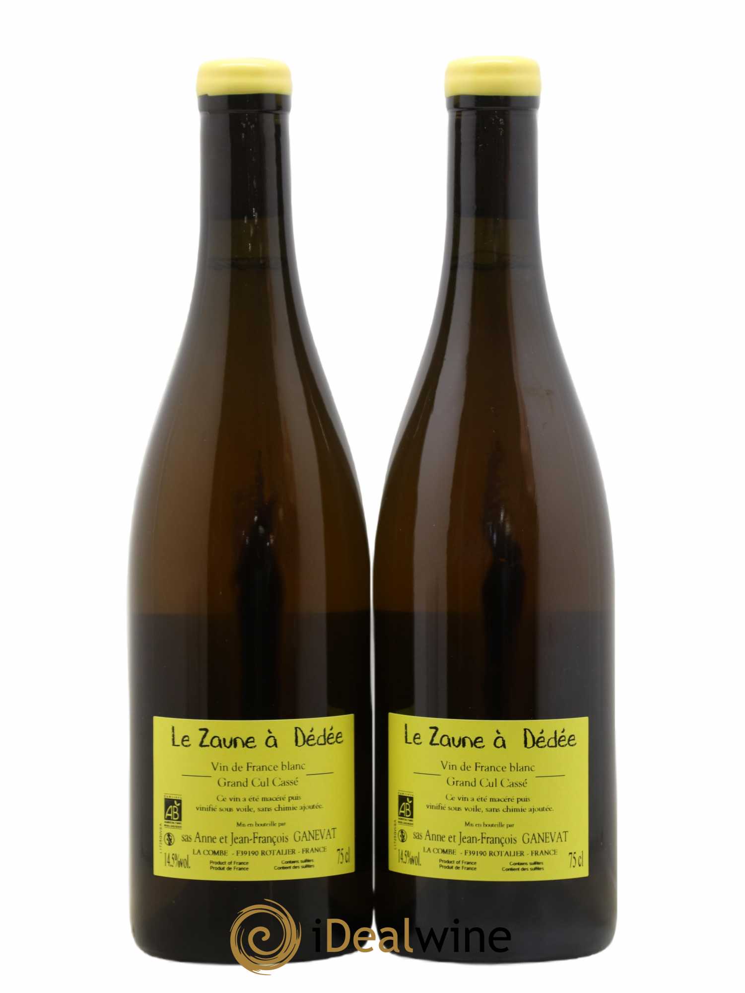 Vin de France Le Zaune à Dédée Jean-François Ganevat (Domaine) 2017 - Lot de 2 bouteilles - 1